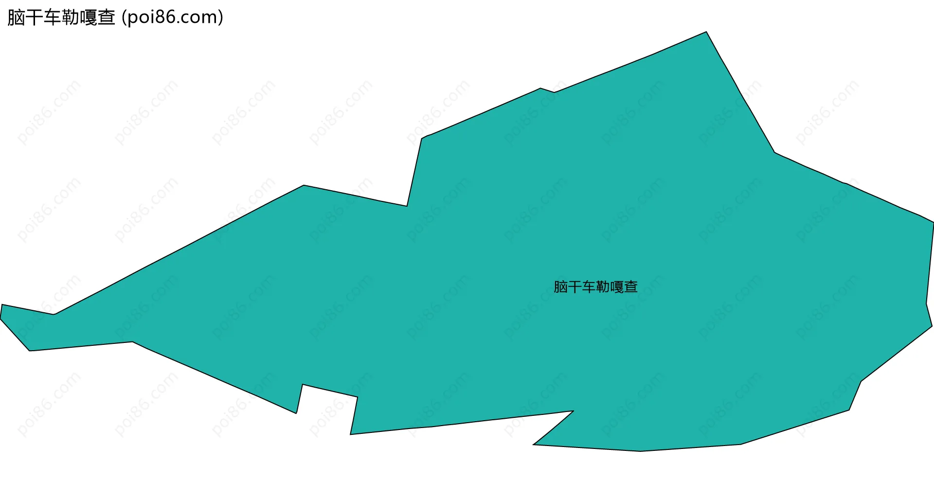 脑干车勒嘎查边界地图