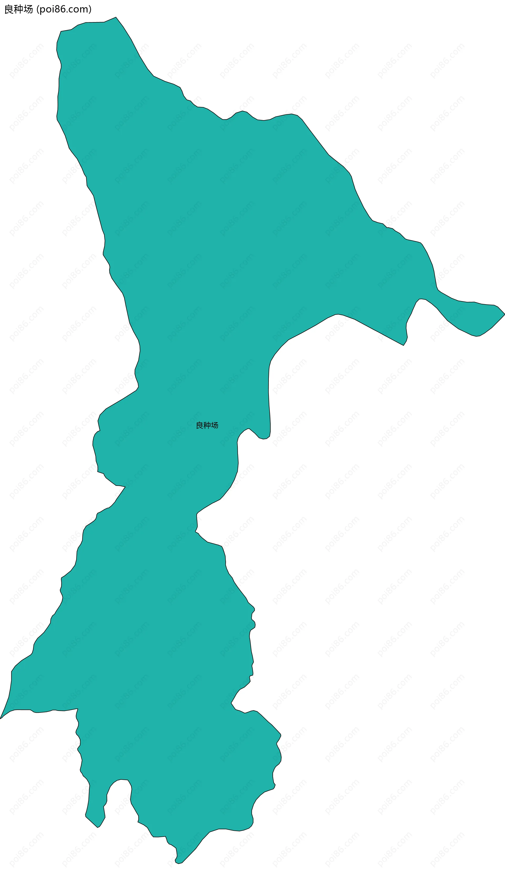 良种场边界地图