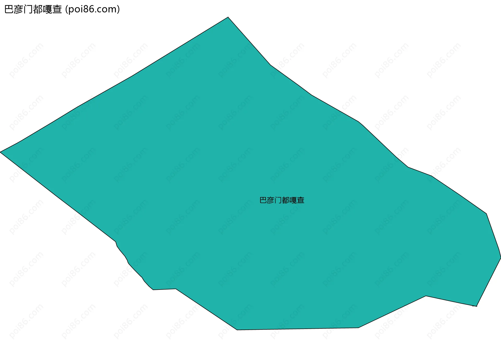 巴彦门都嘎查边界地图