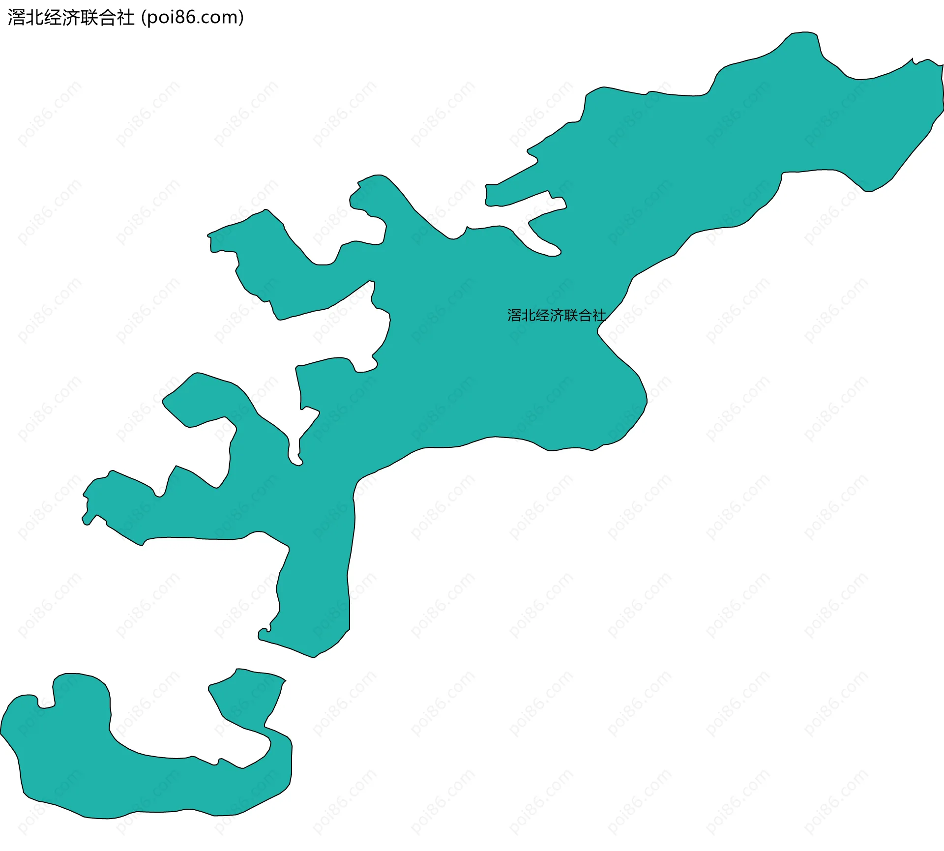 滘北经济联合社边界地图