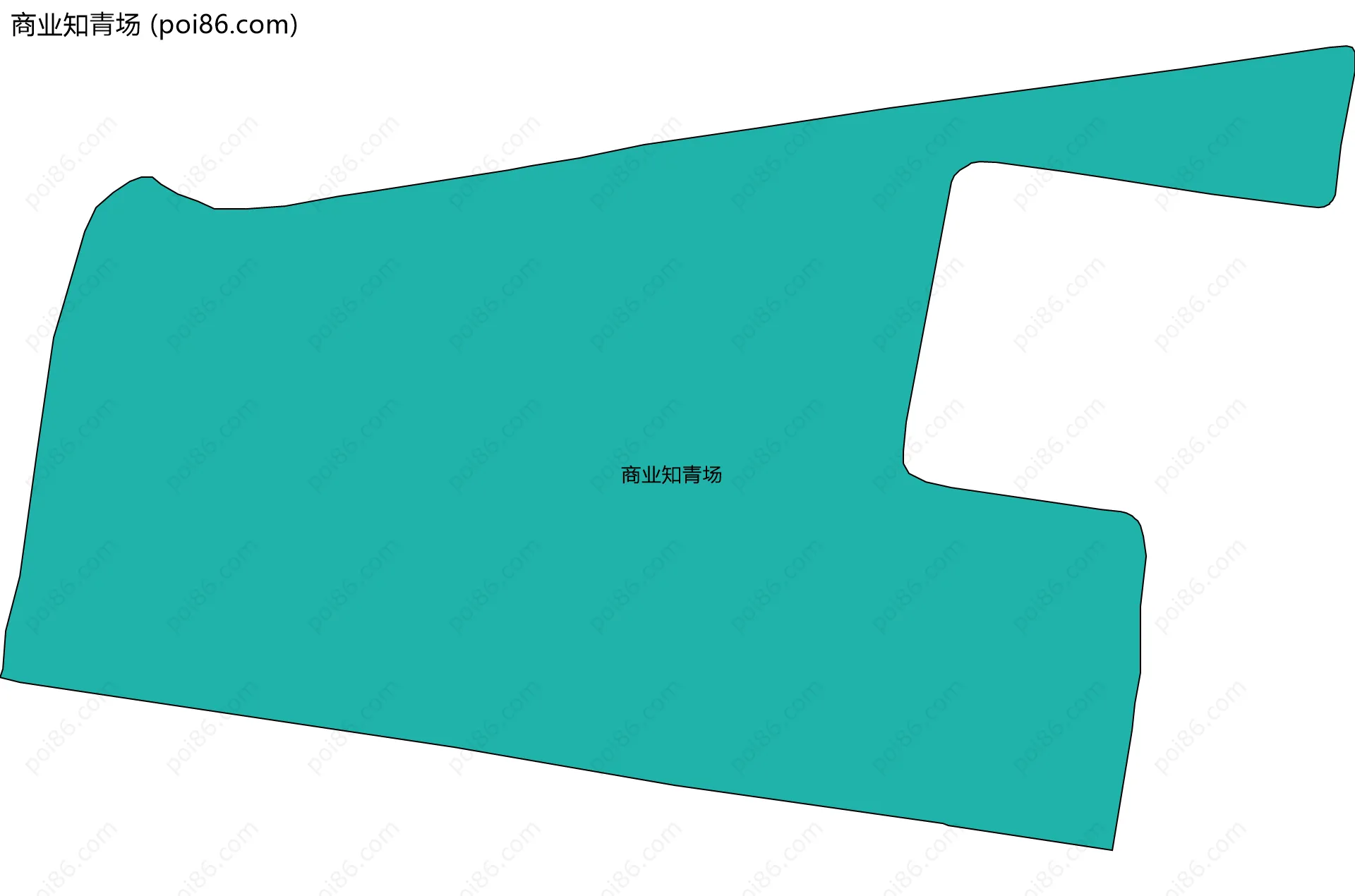 商业知青场边界地图