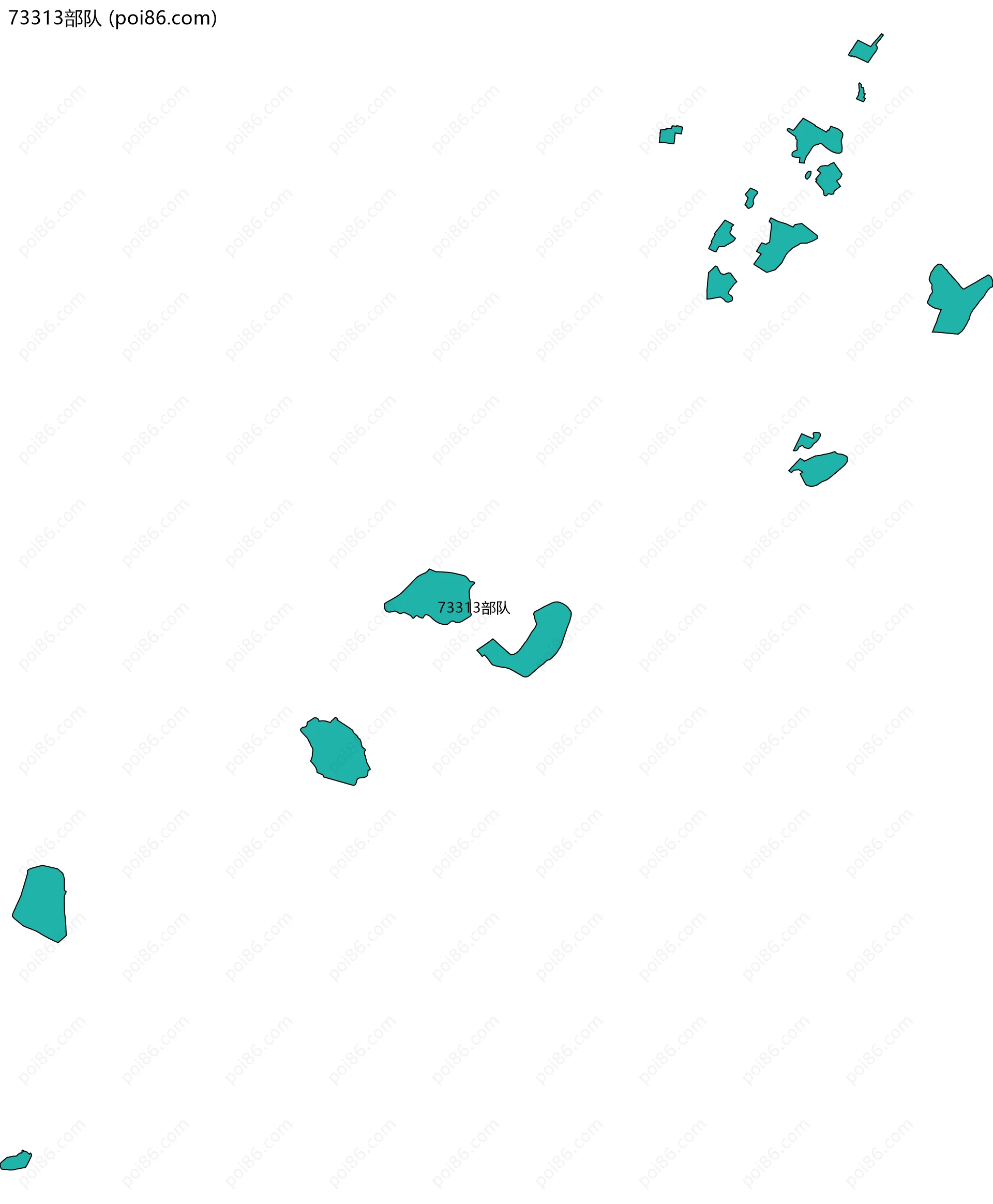 73313部队边界地图