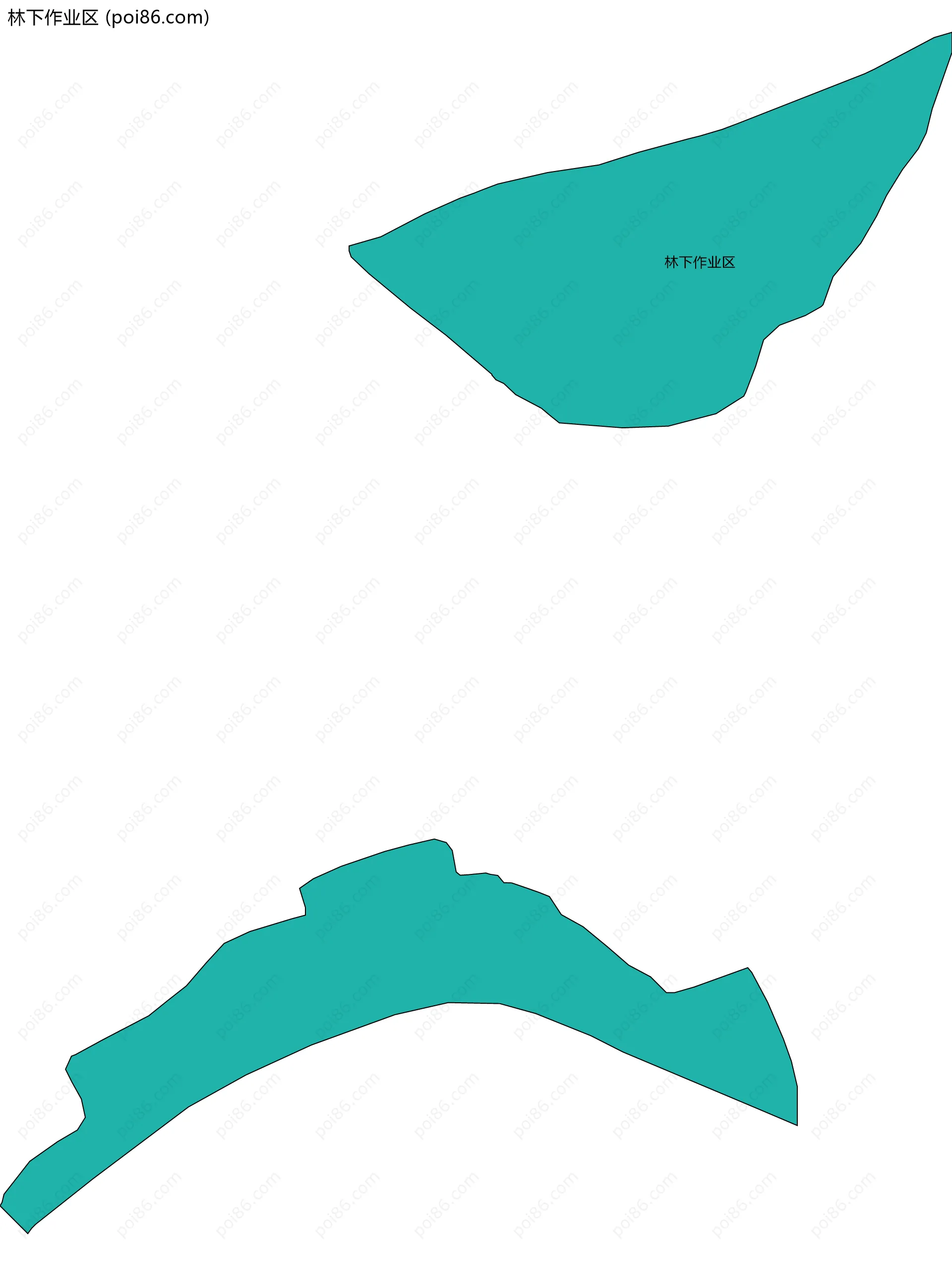 林下作业区边界地图