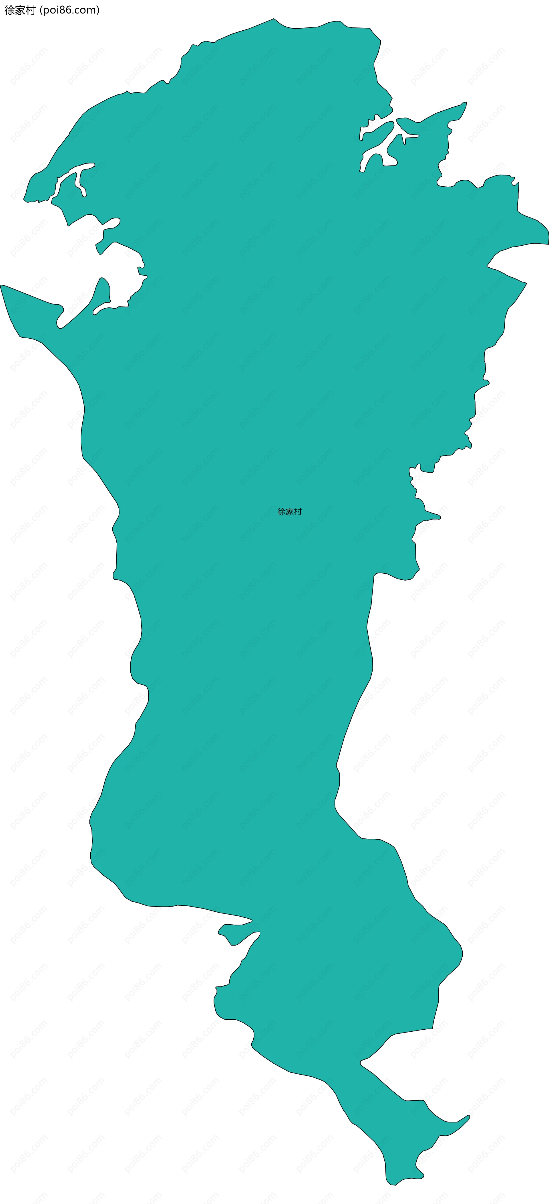 徐家村边界地图