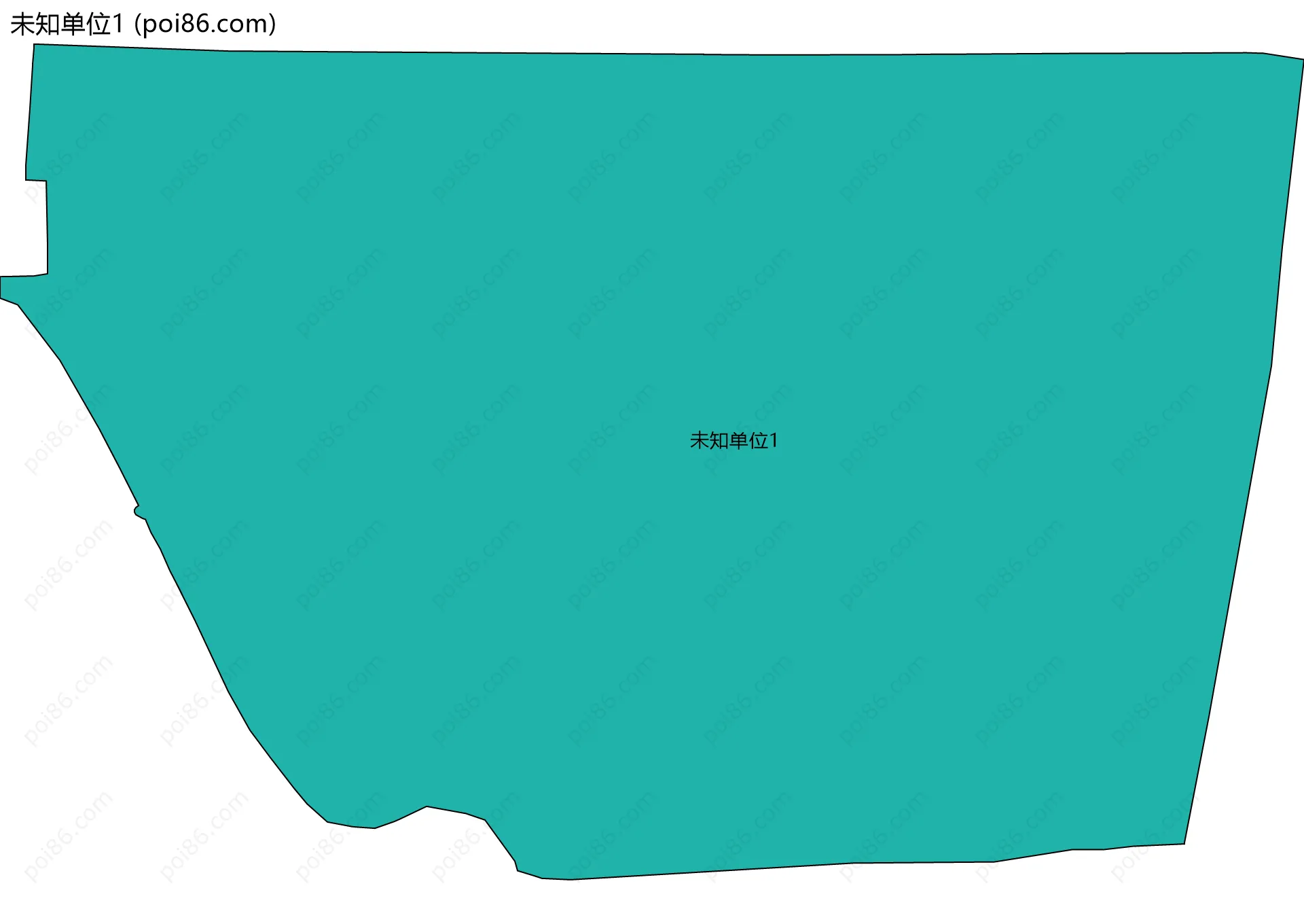 未知单位1边界地图