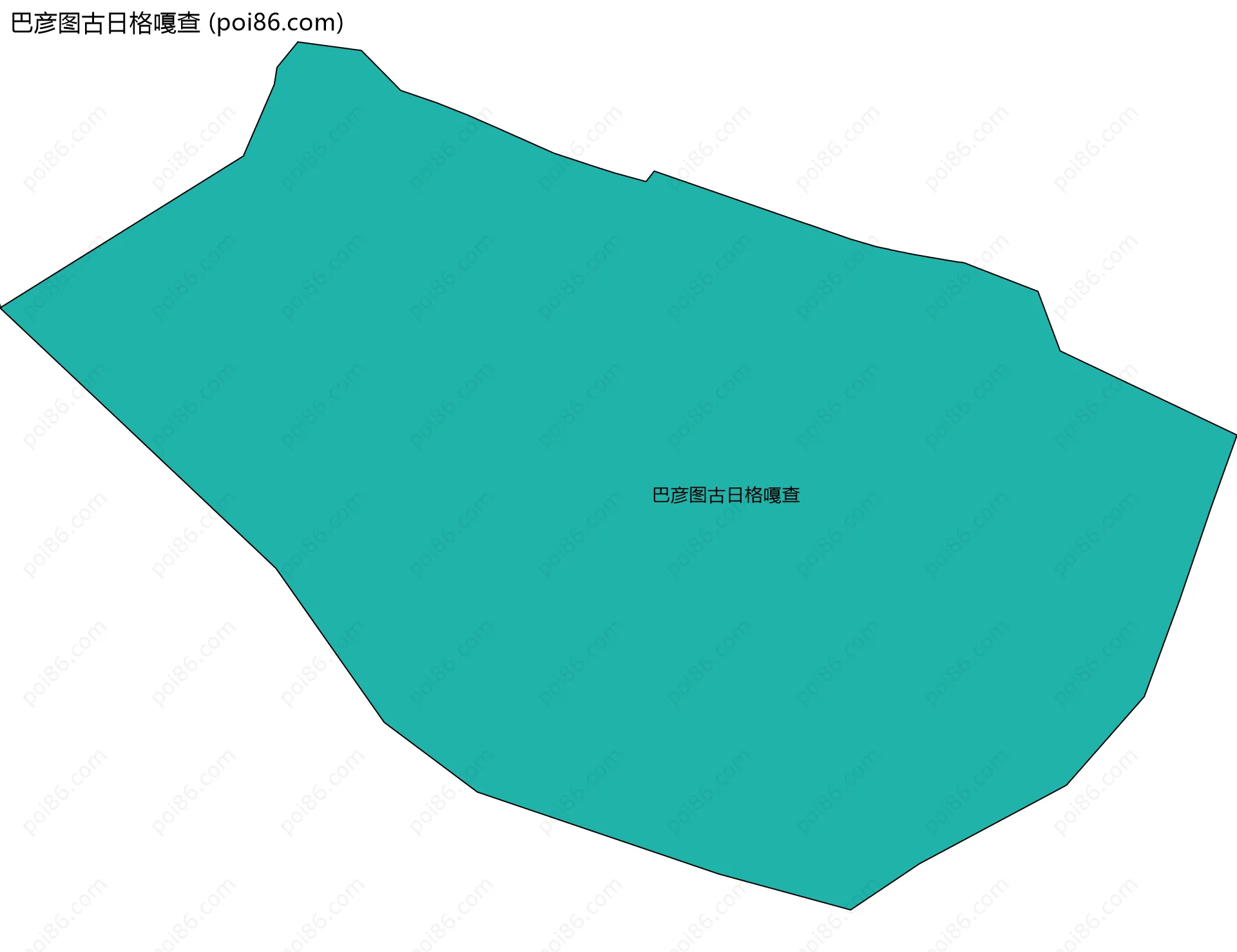 巴彦图古日格嘎查边界地图