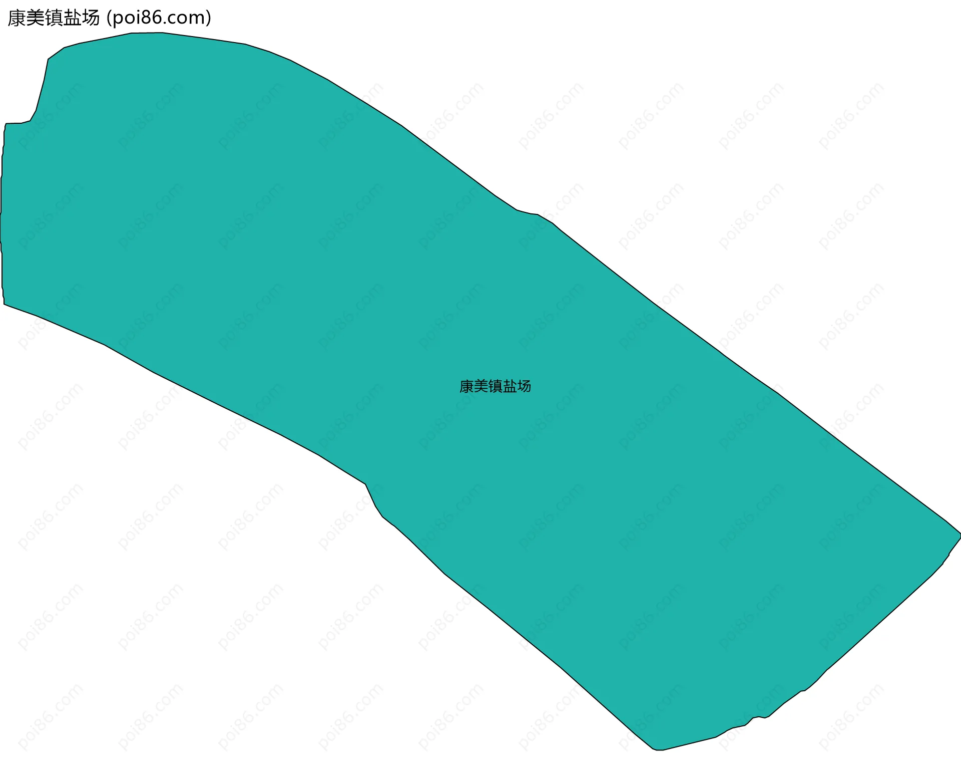 康美镇盐场边界地图