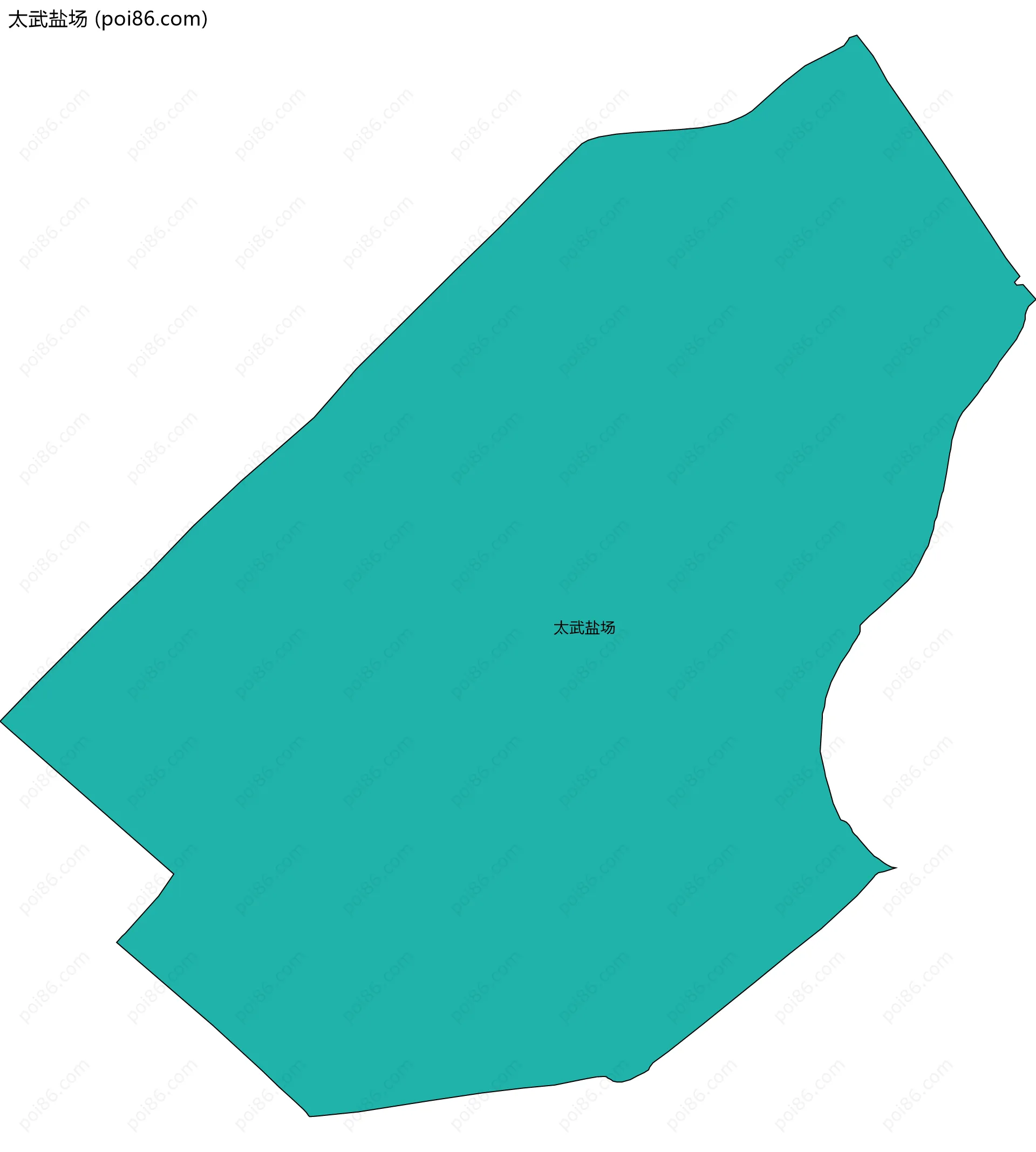 太武盐场边界地图