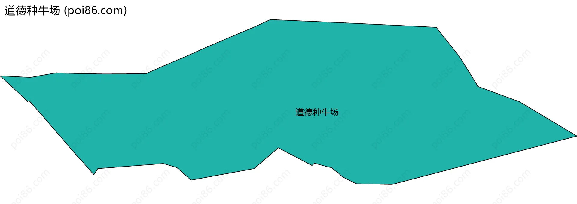 道德种牛场边界地图
