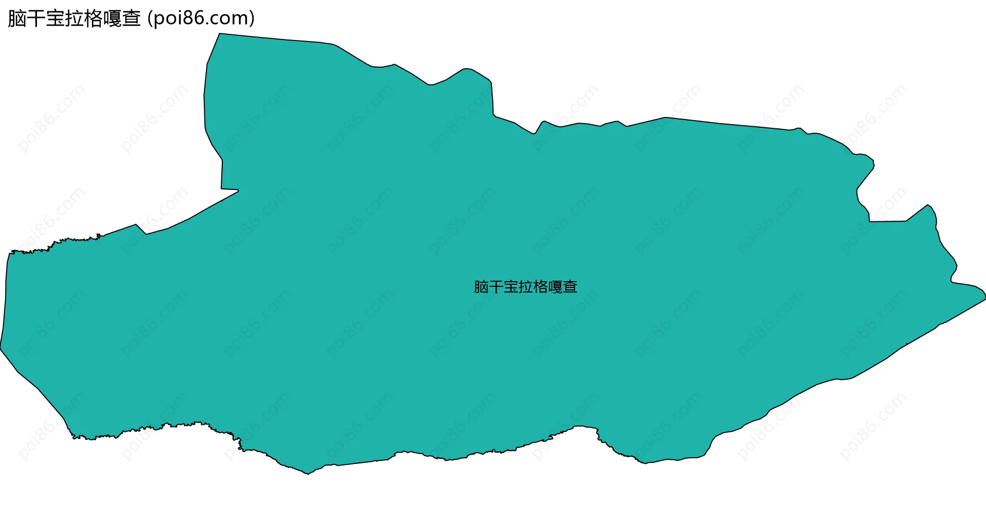 脑干宝拉格嘎查边界地图