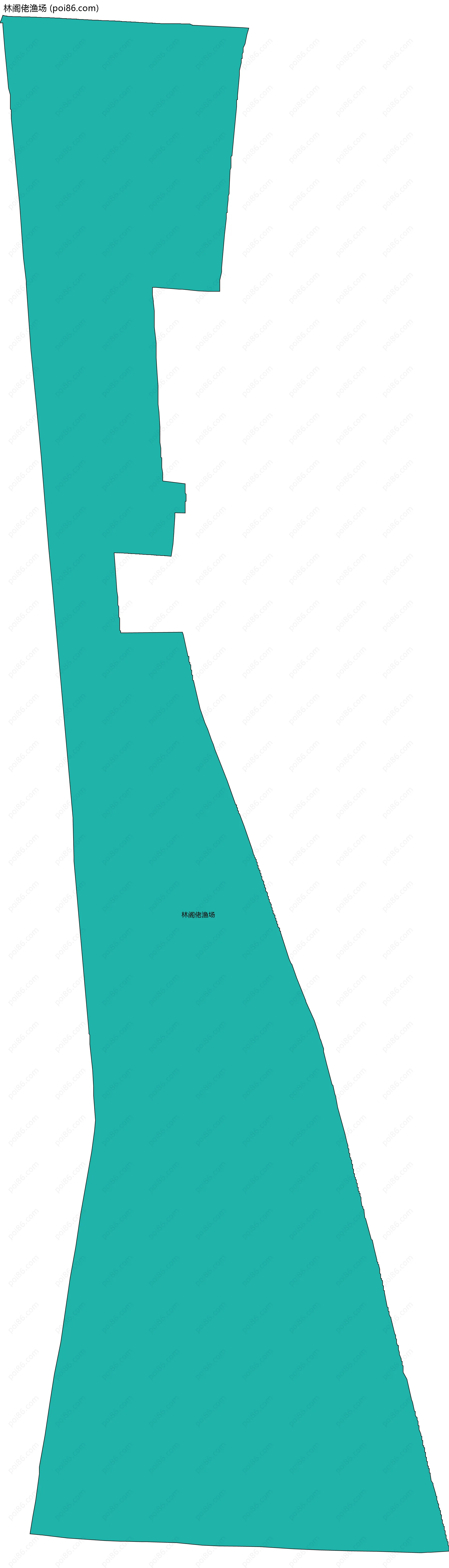 林阁佬渔场边界地图