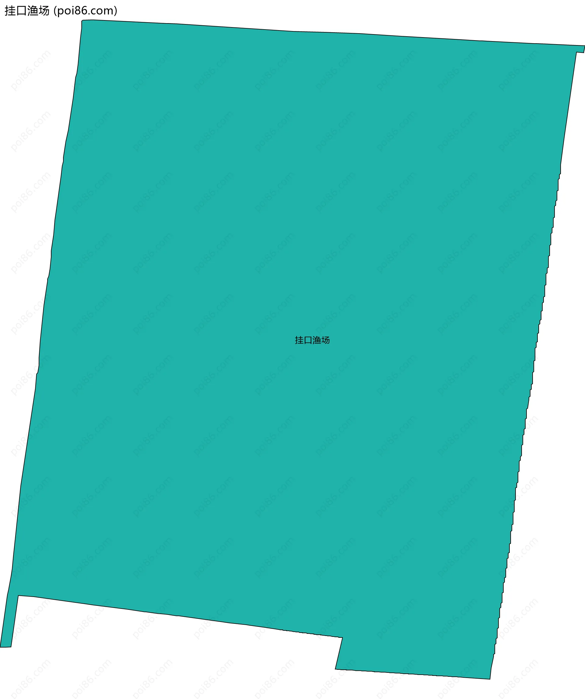 挂口渔场边界地图