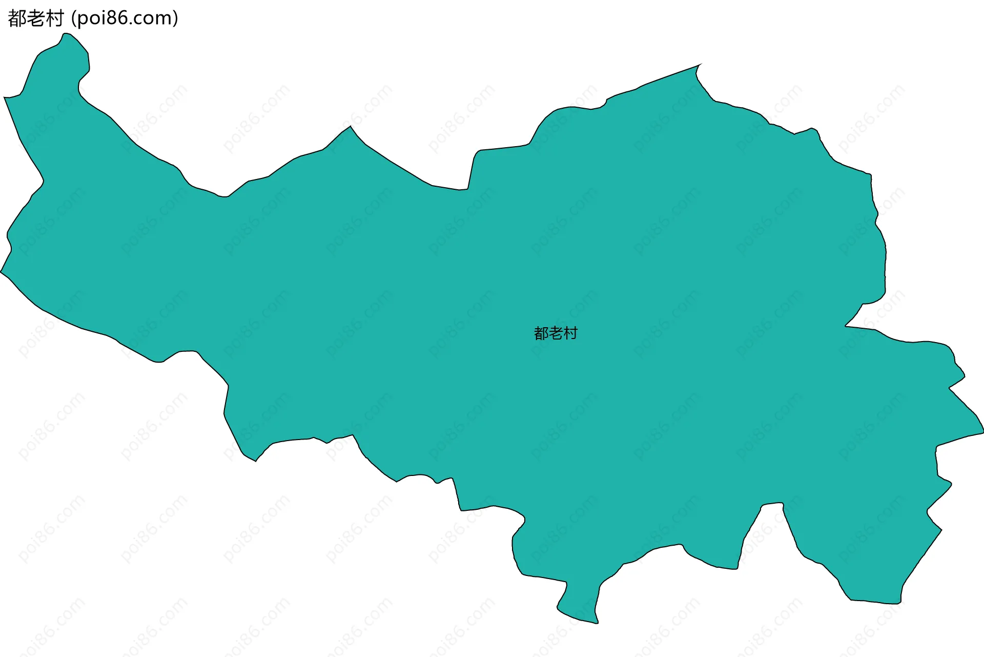 都老村边界地图