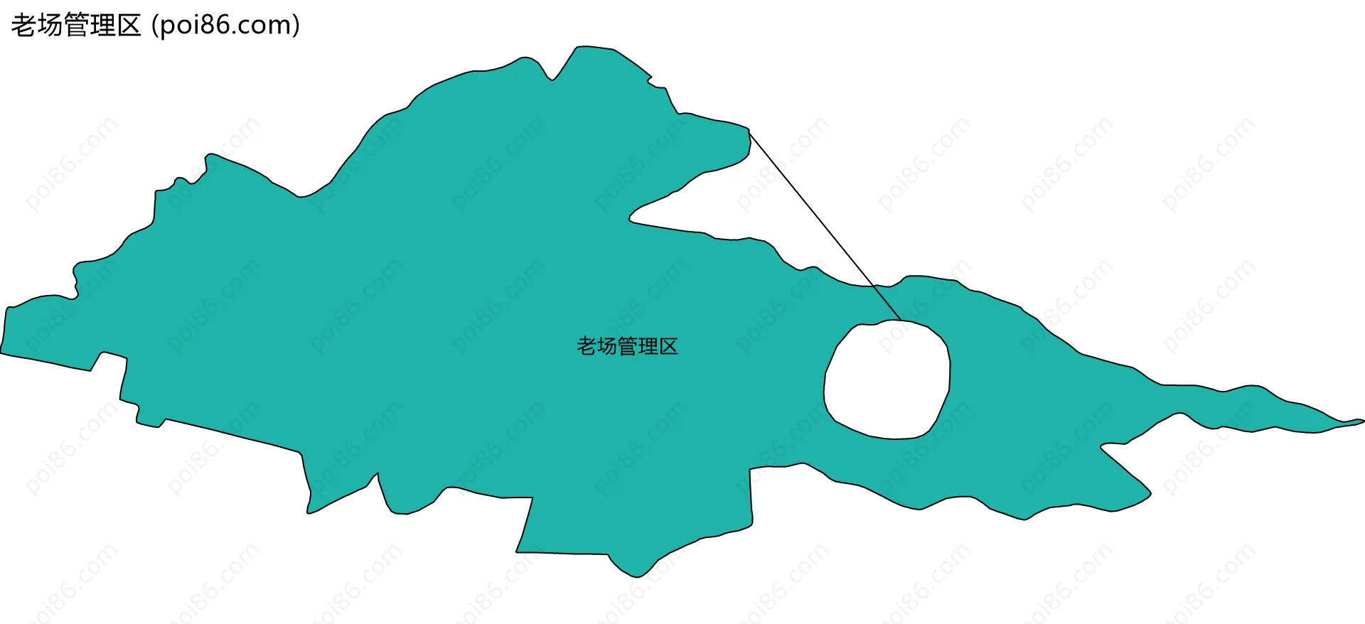 老场管理区边界地图