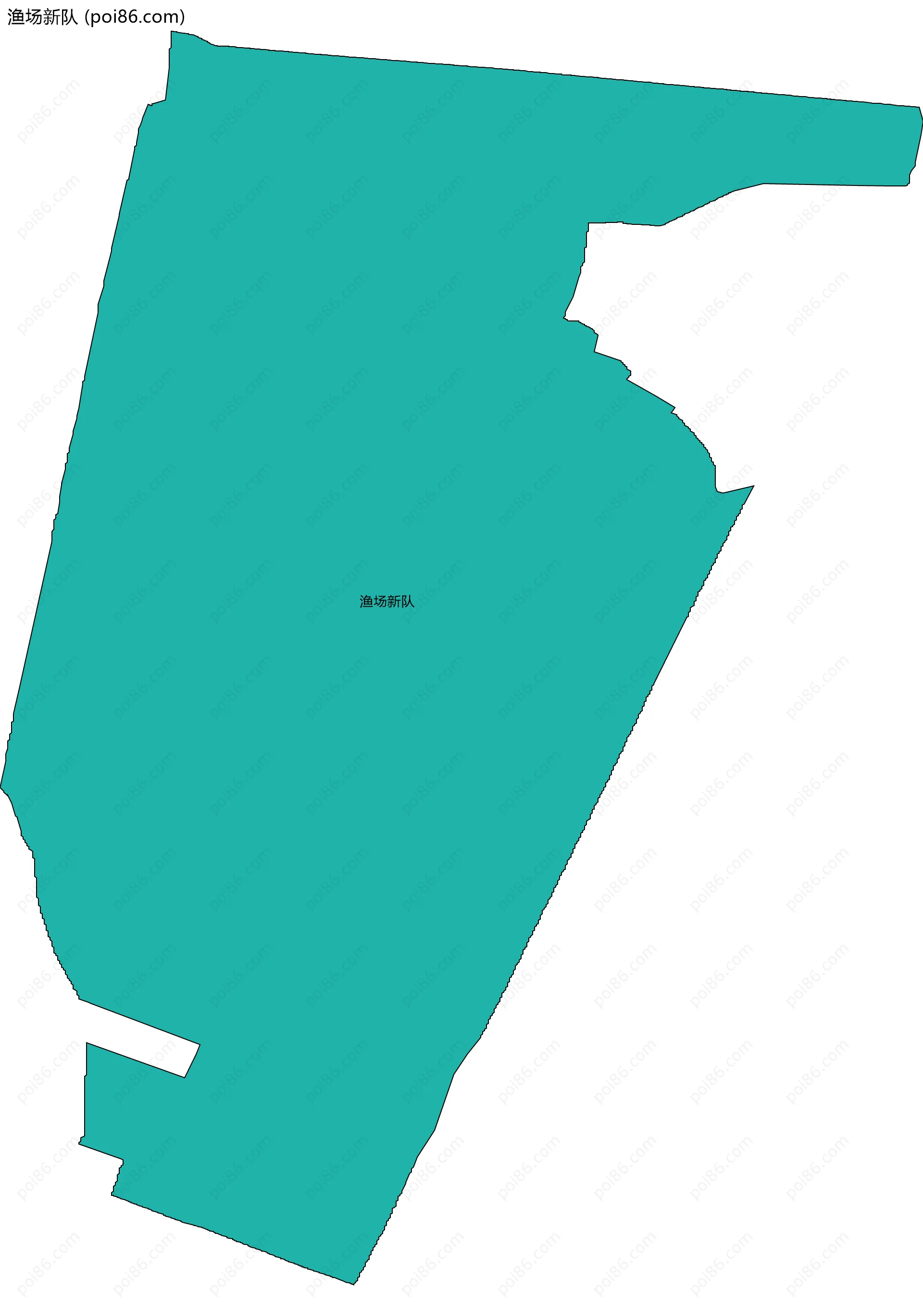 渔场新队边界地图