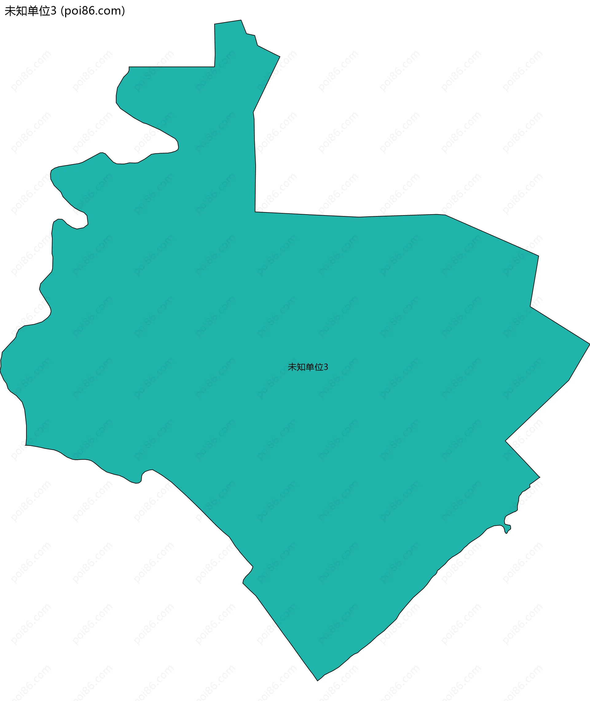 未知单位3边界地图