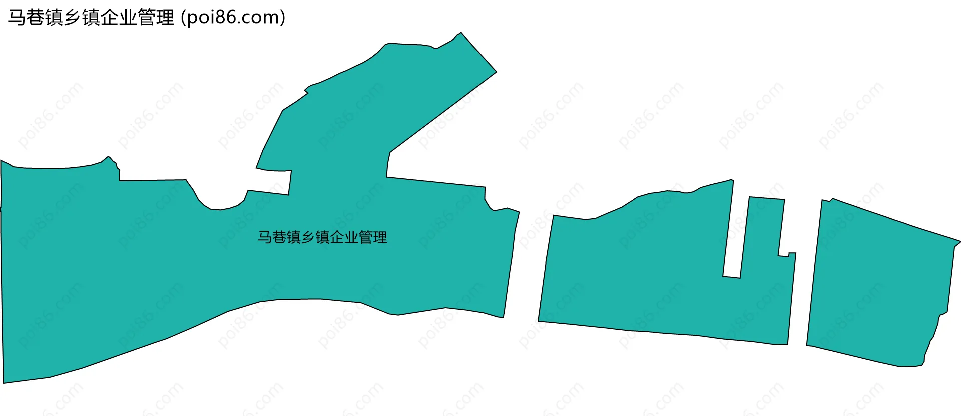 马巷镇乡镇企业管理边界地图
