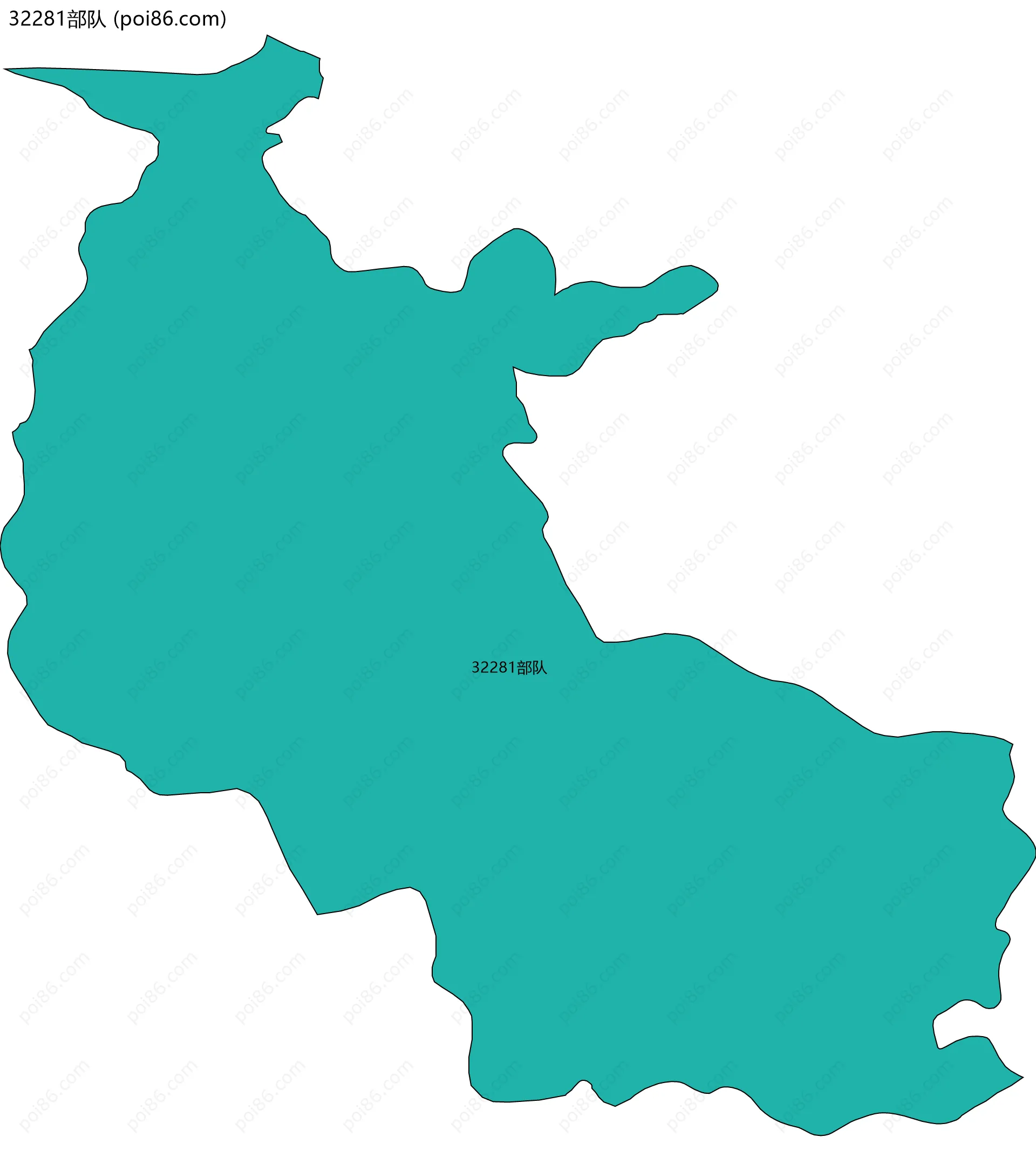 32281部队边界地图