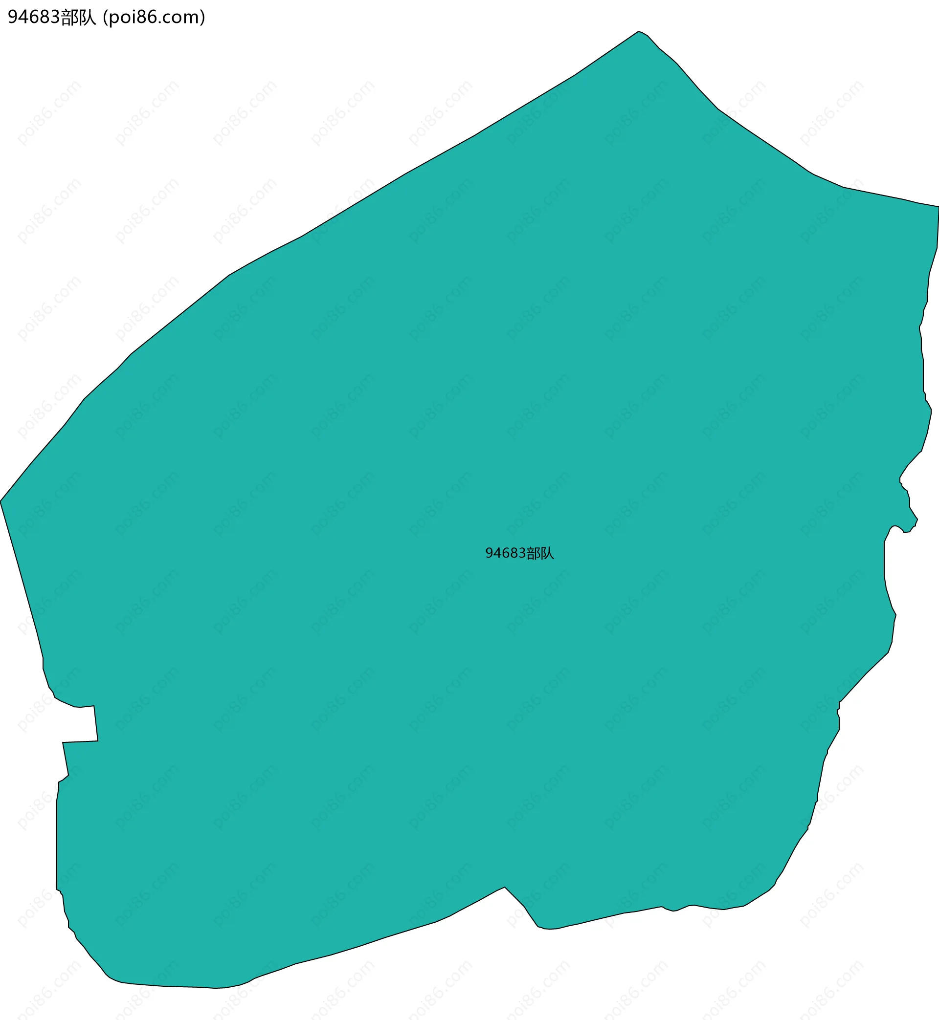 94683部队边界地图