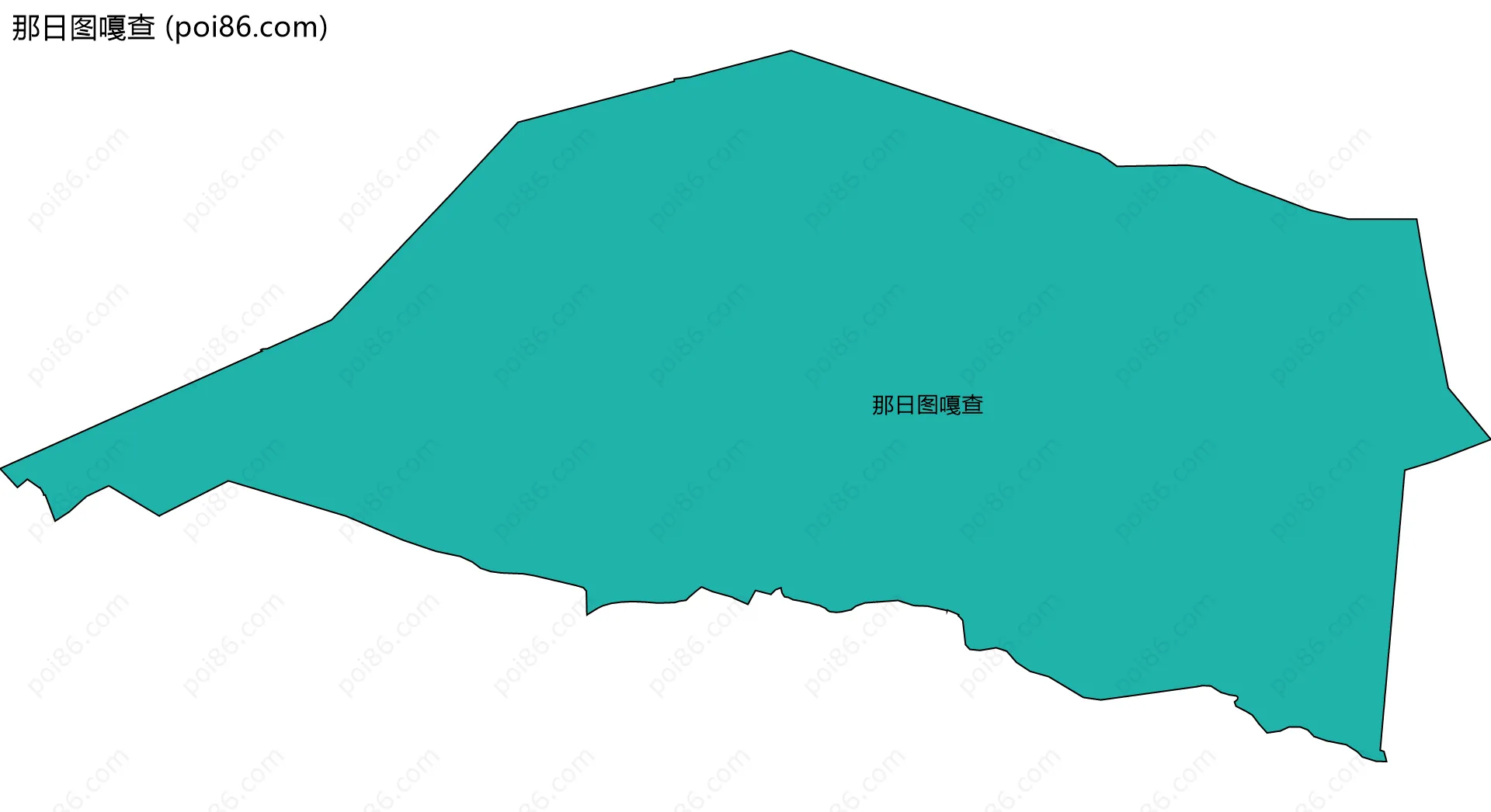 那日图嘎查边界地图