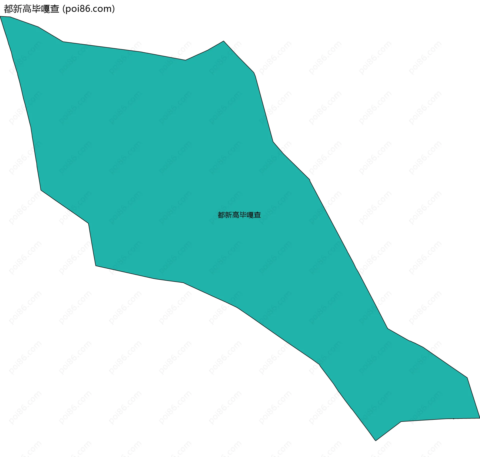 都新高毕嘎查边界地图