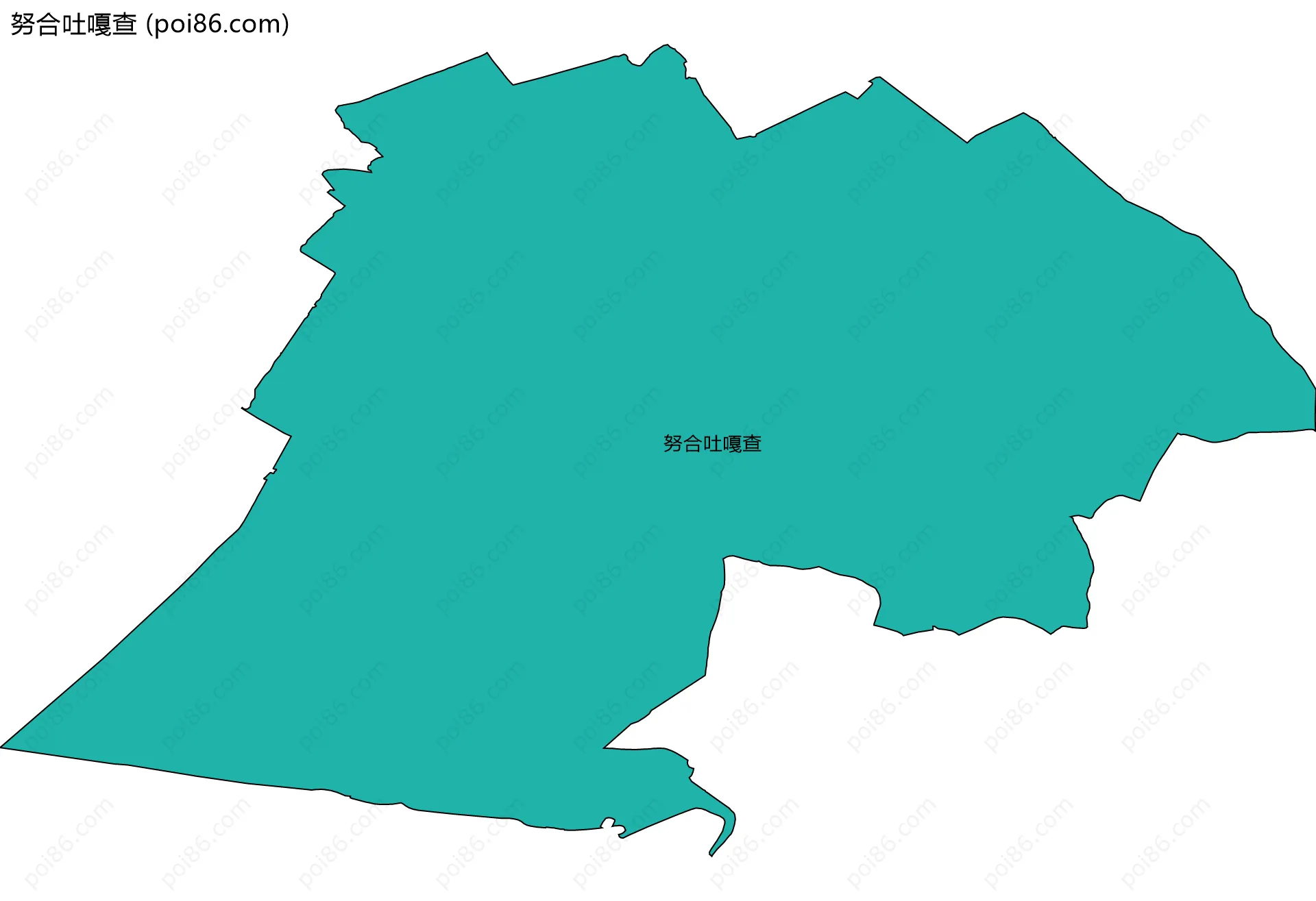 努合吐嘎查边界地图