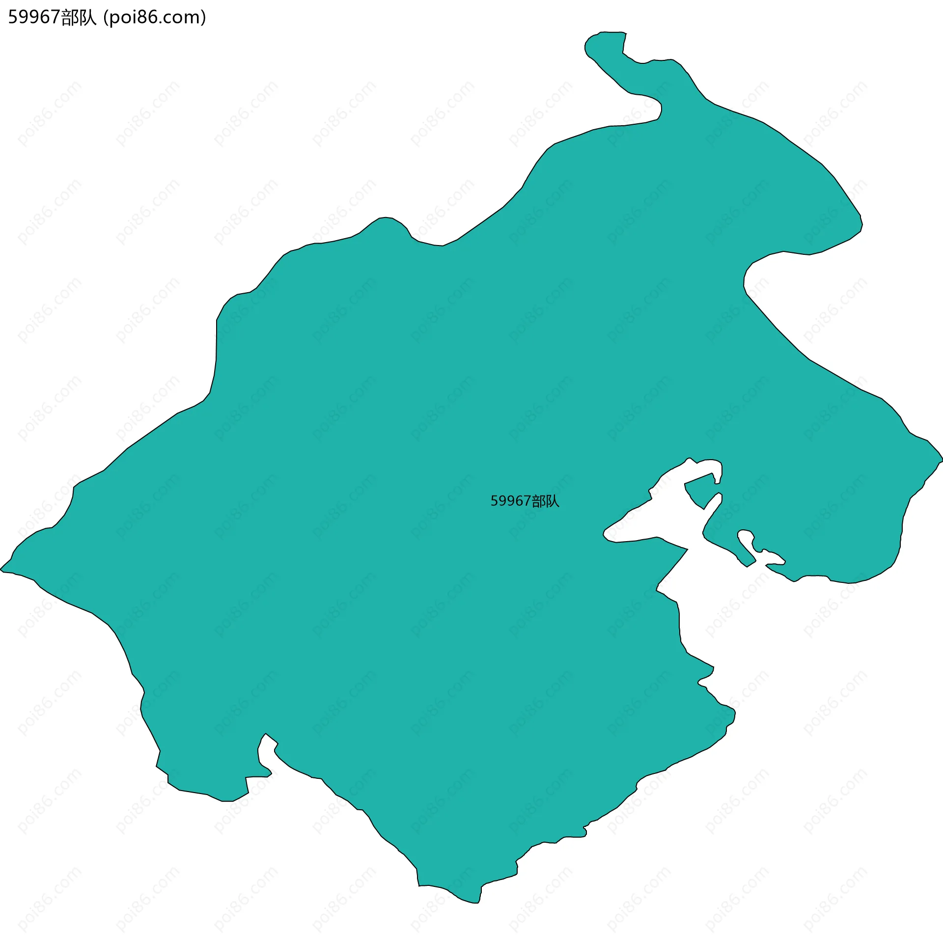 59967部队边界地图