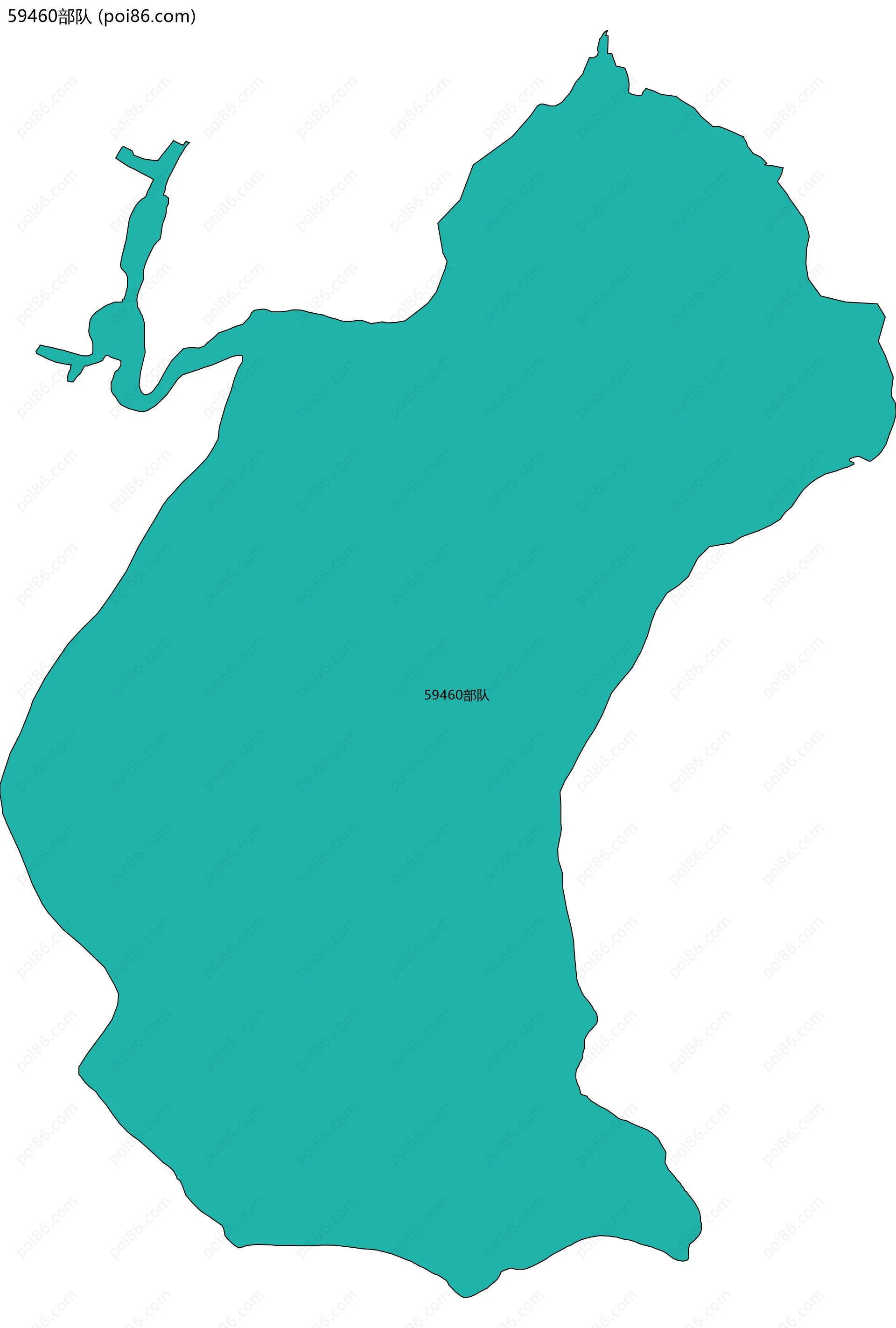 59460部队边界地图