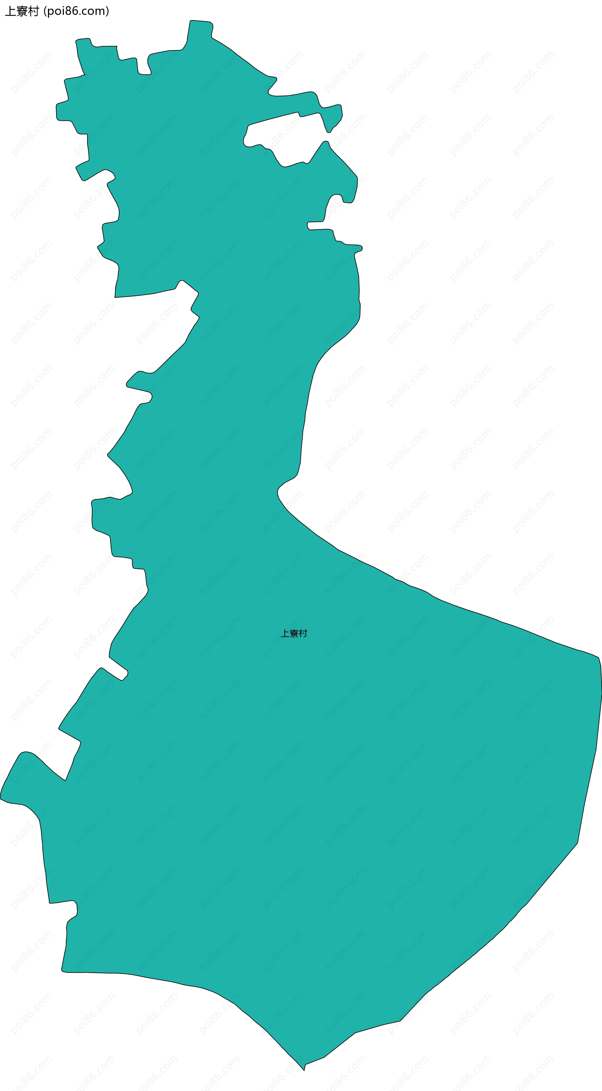 上寮村边界地图