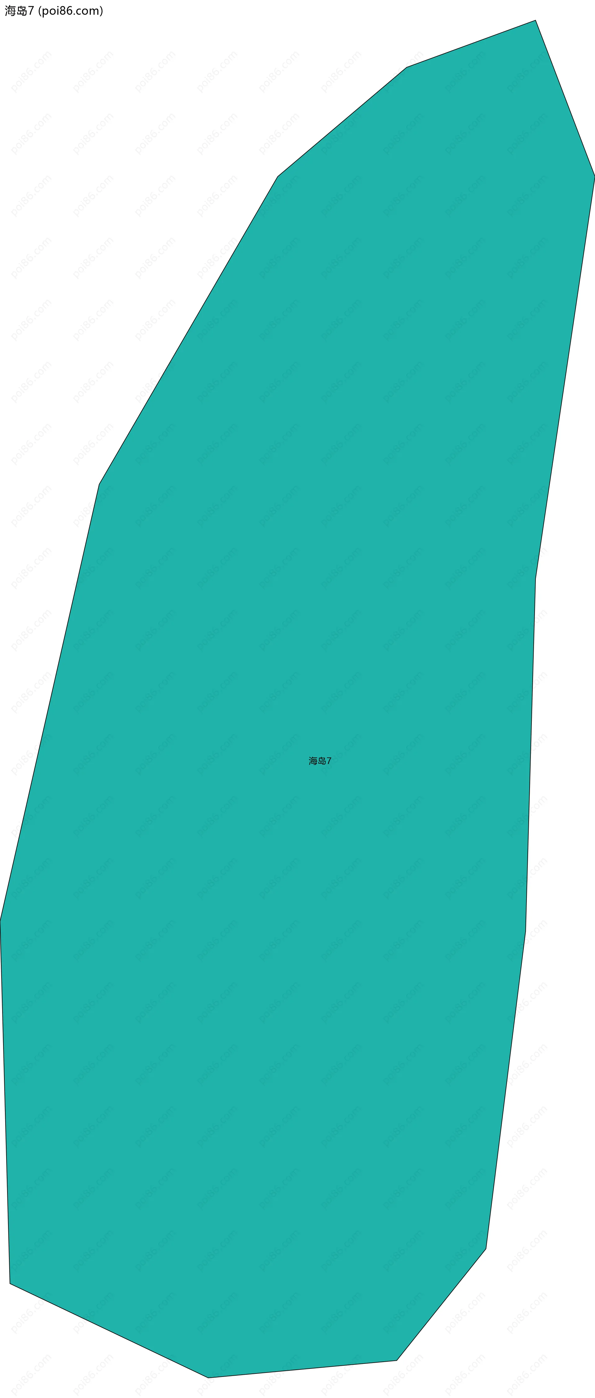 海岛7边界地图