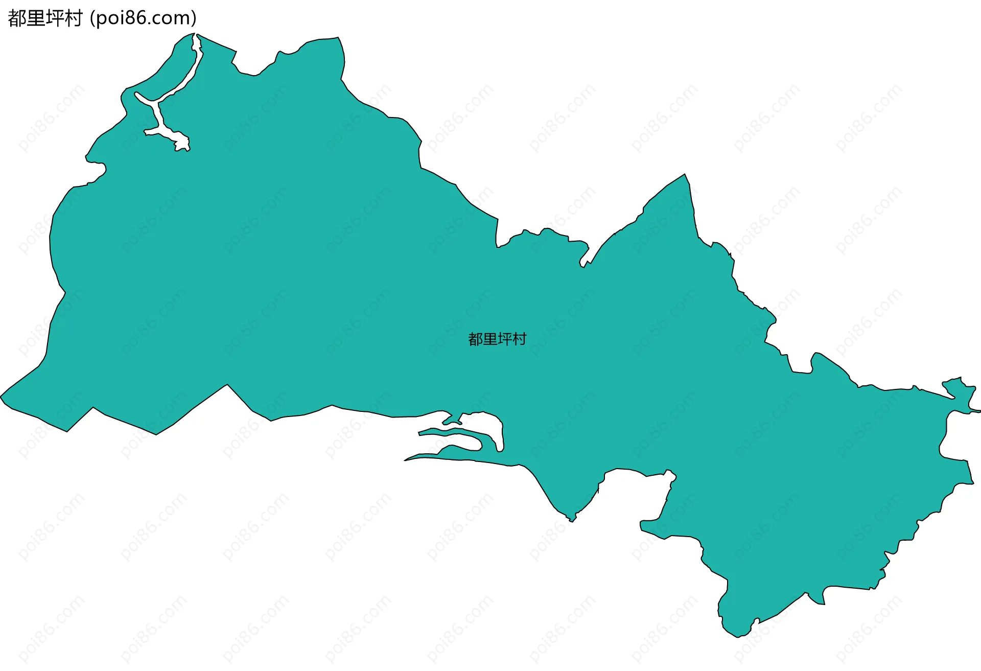 都里坪村边界地图
