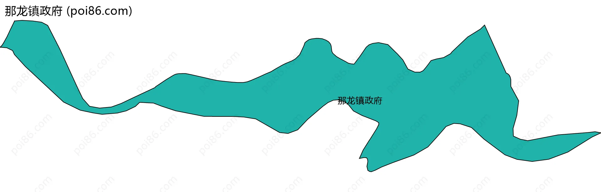 那龙镇政府边界地图