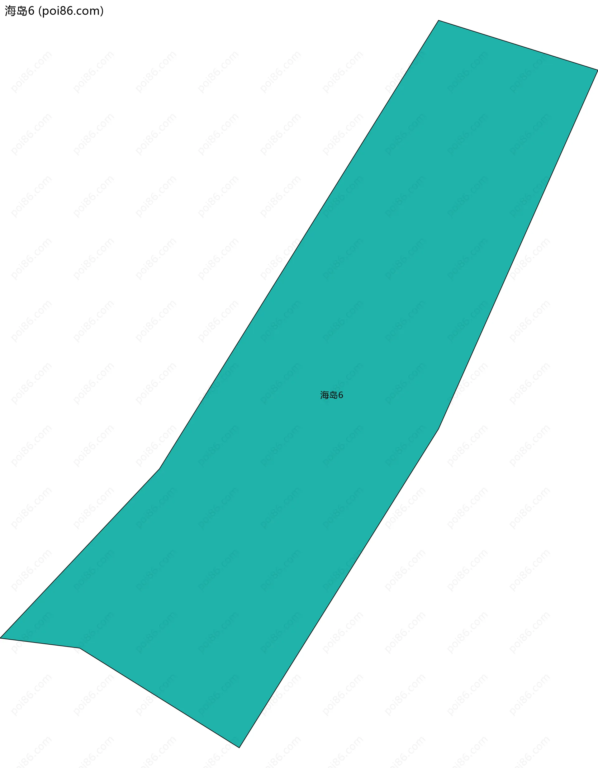 海岛6边界地图