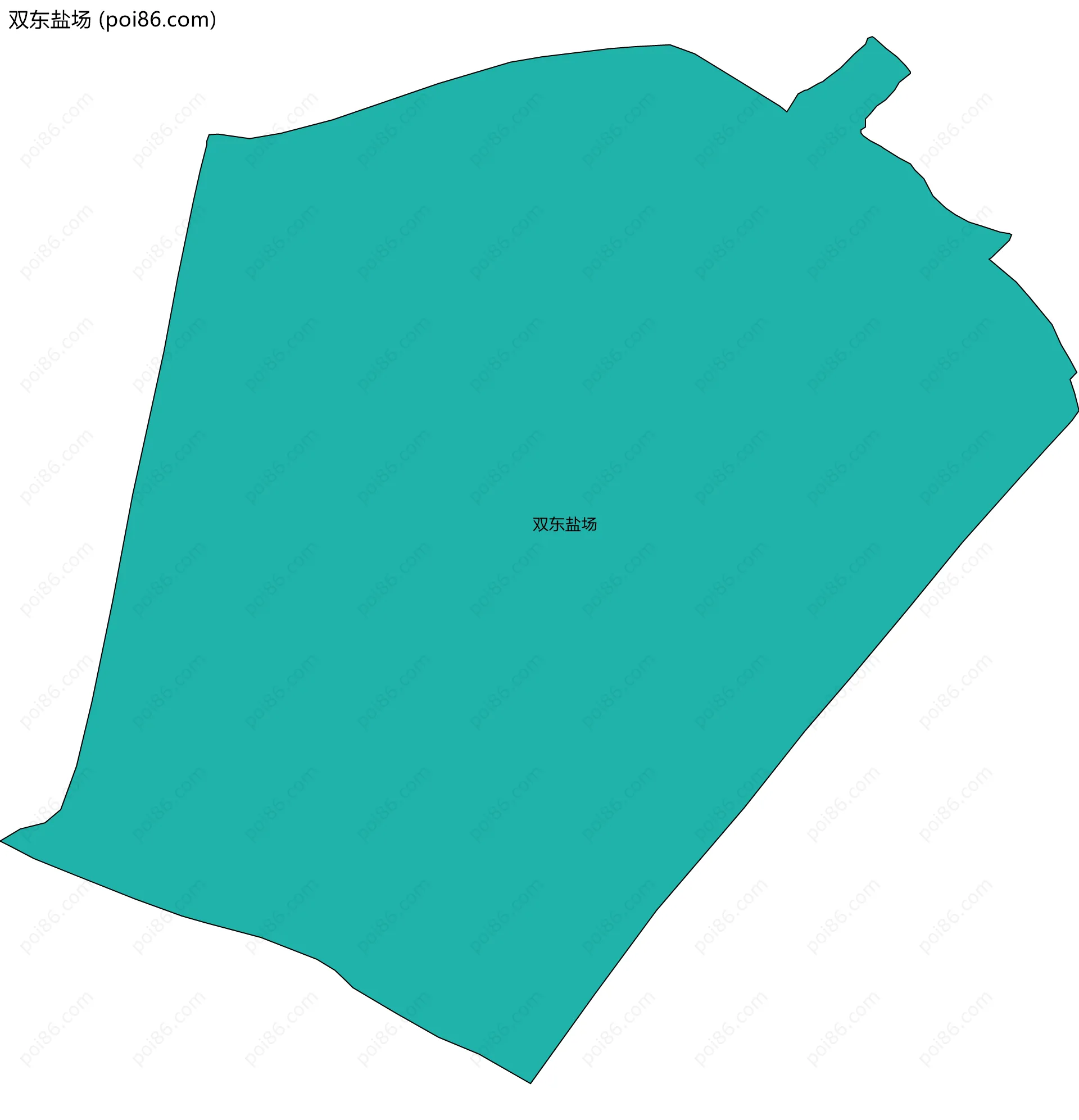 双东盐场边界地图