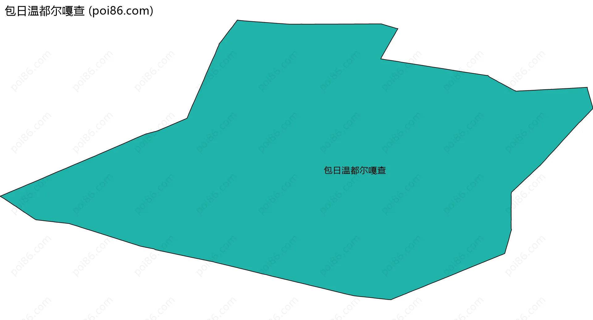 包日温都尔嘎查边界地图