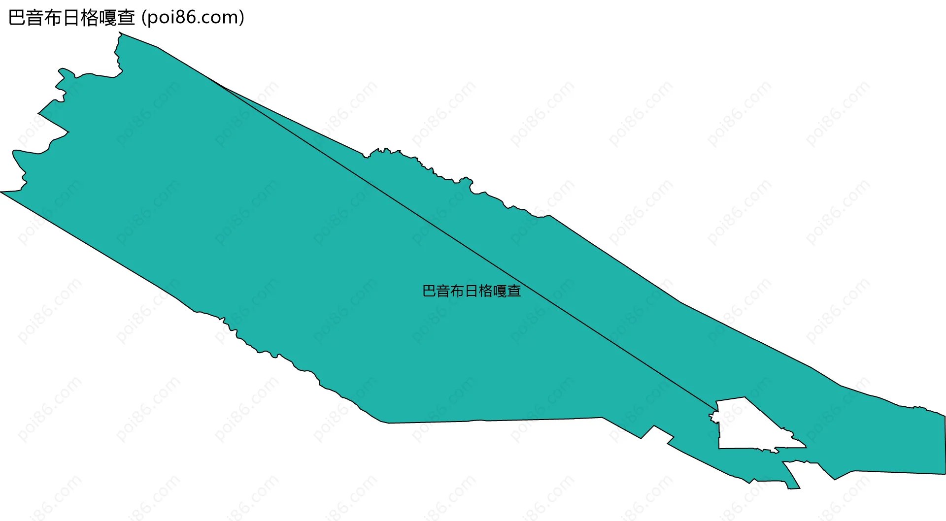 巴音布日格嘎查边界地图