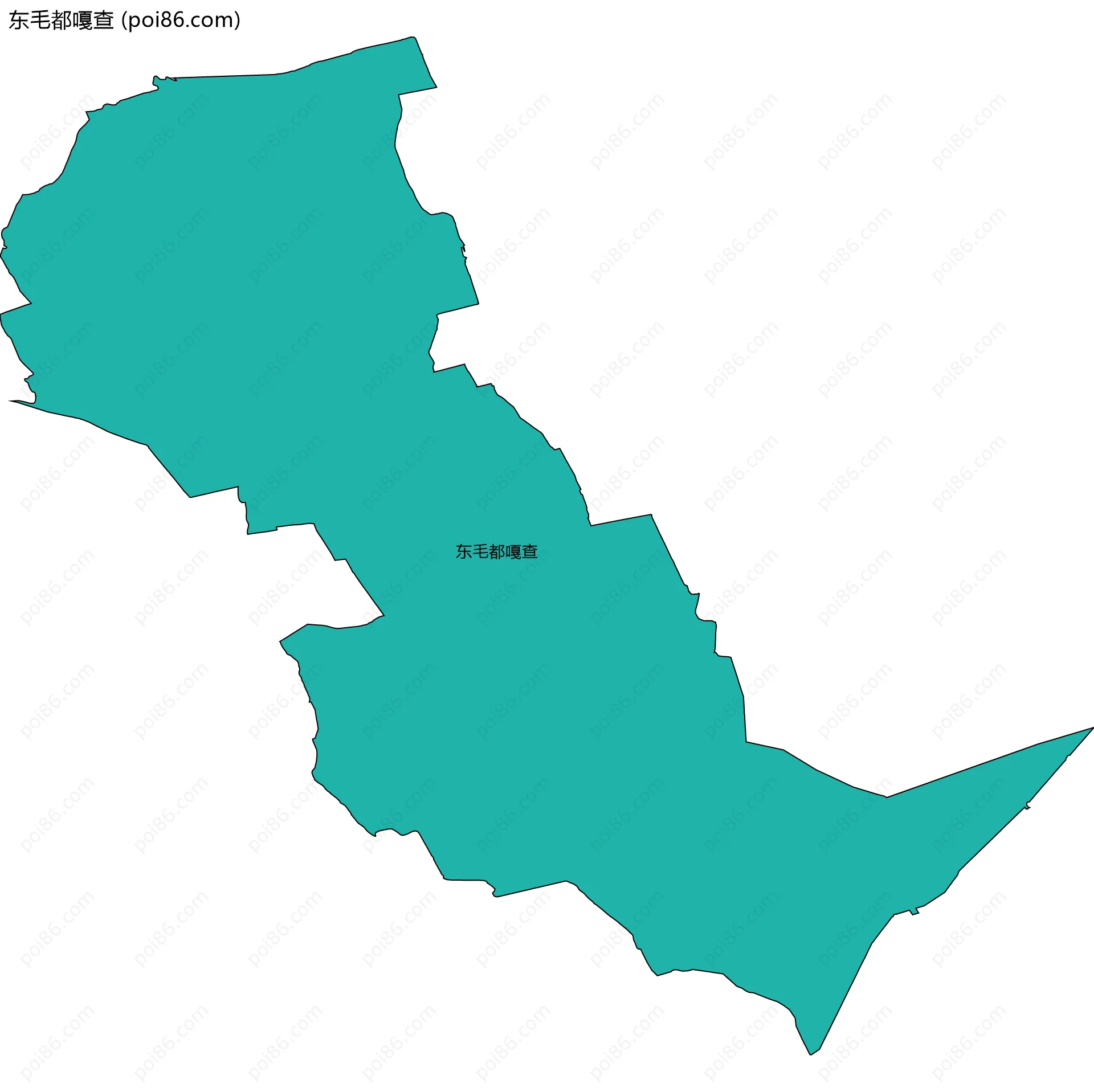 东毛都嘎查边界地图