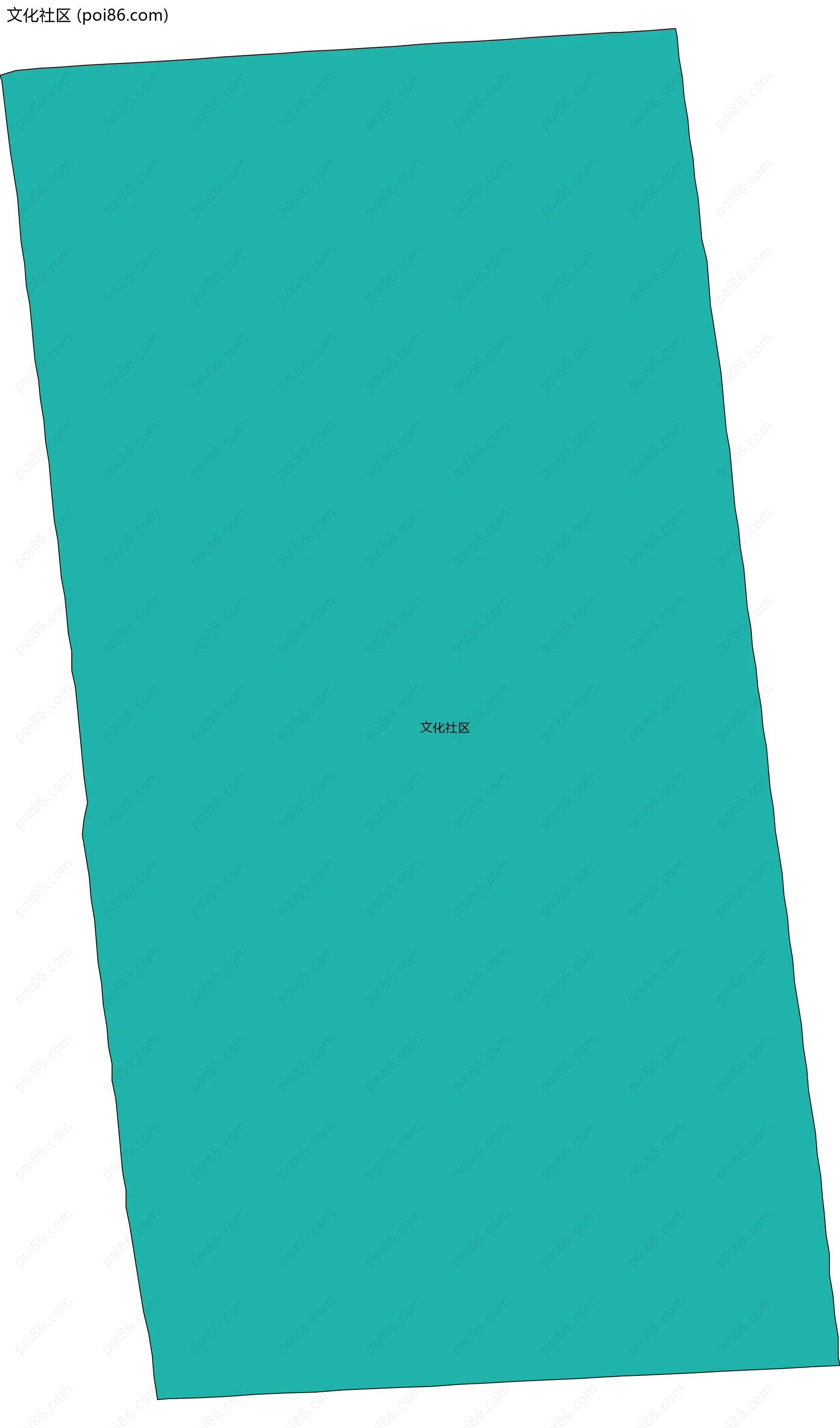 文化社区边界地图