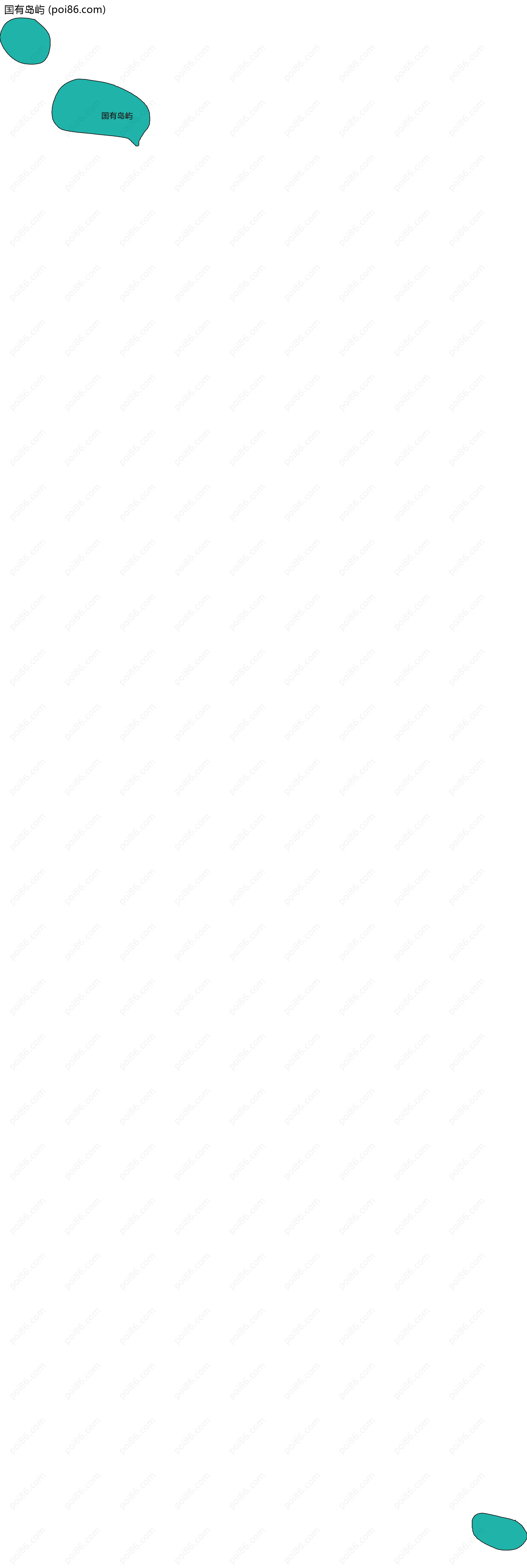 国有岛屿边界地图