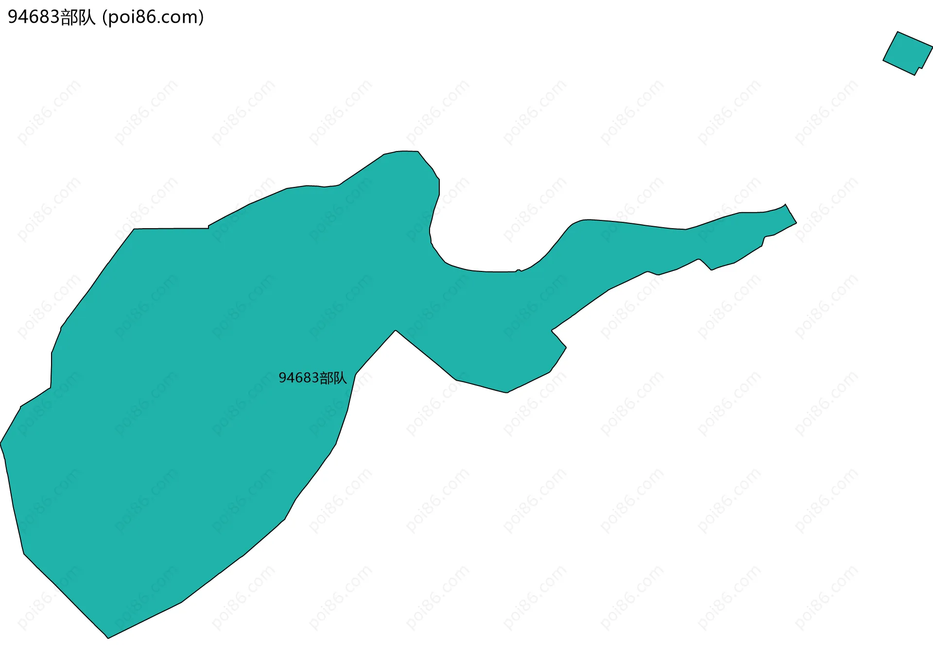 94683部队边界地图