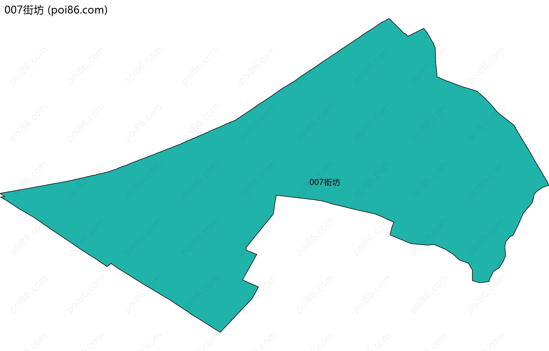 007街坊边界地图