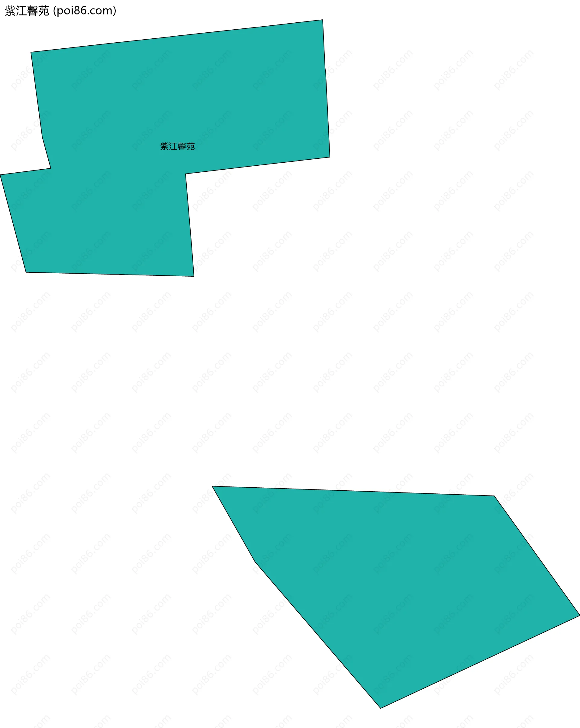 紫江馨苑边界地图