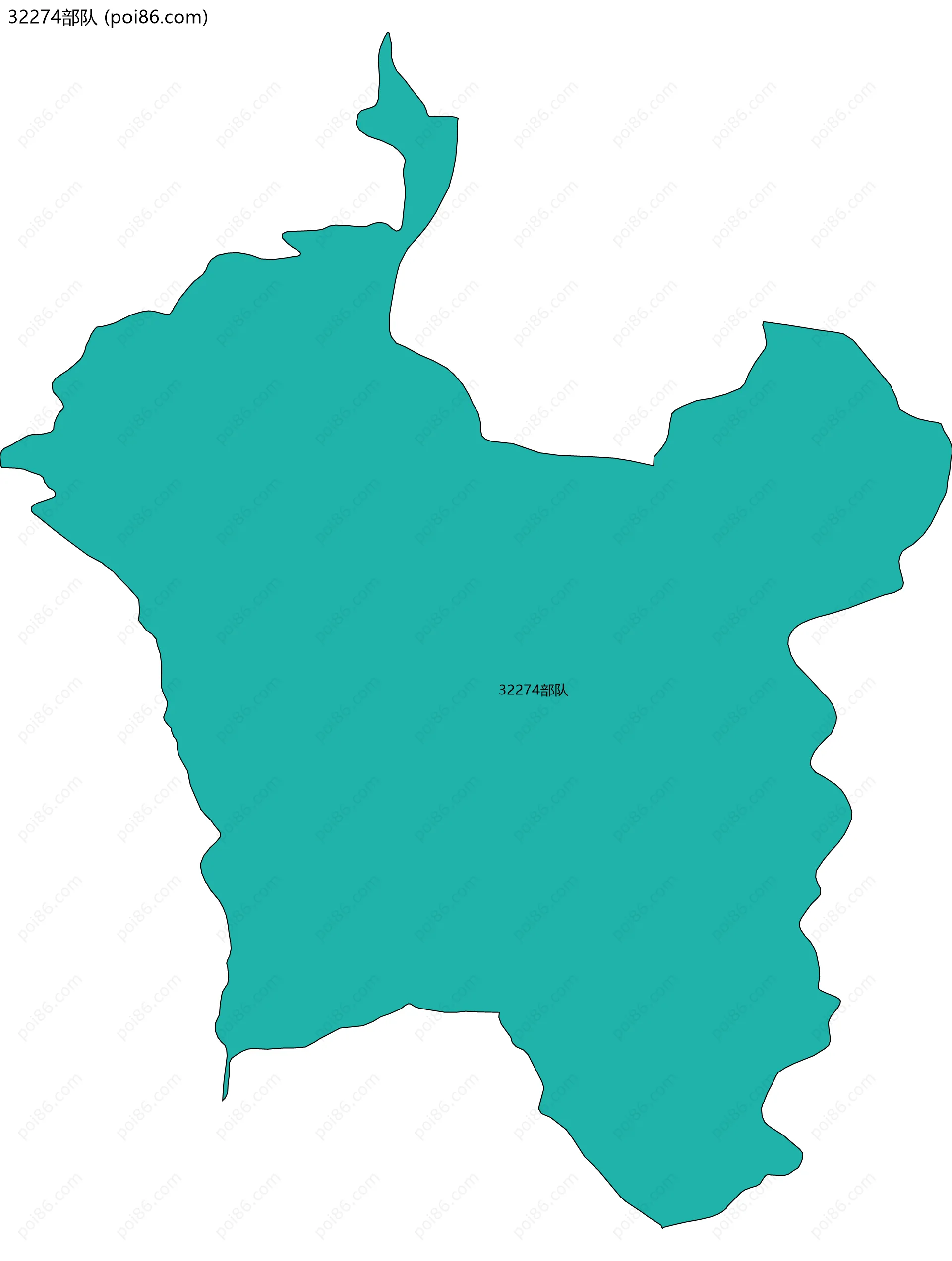 32274部队边界地图