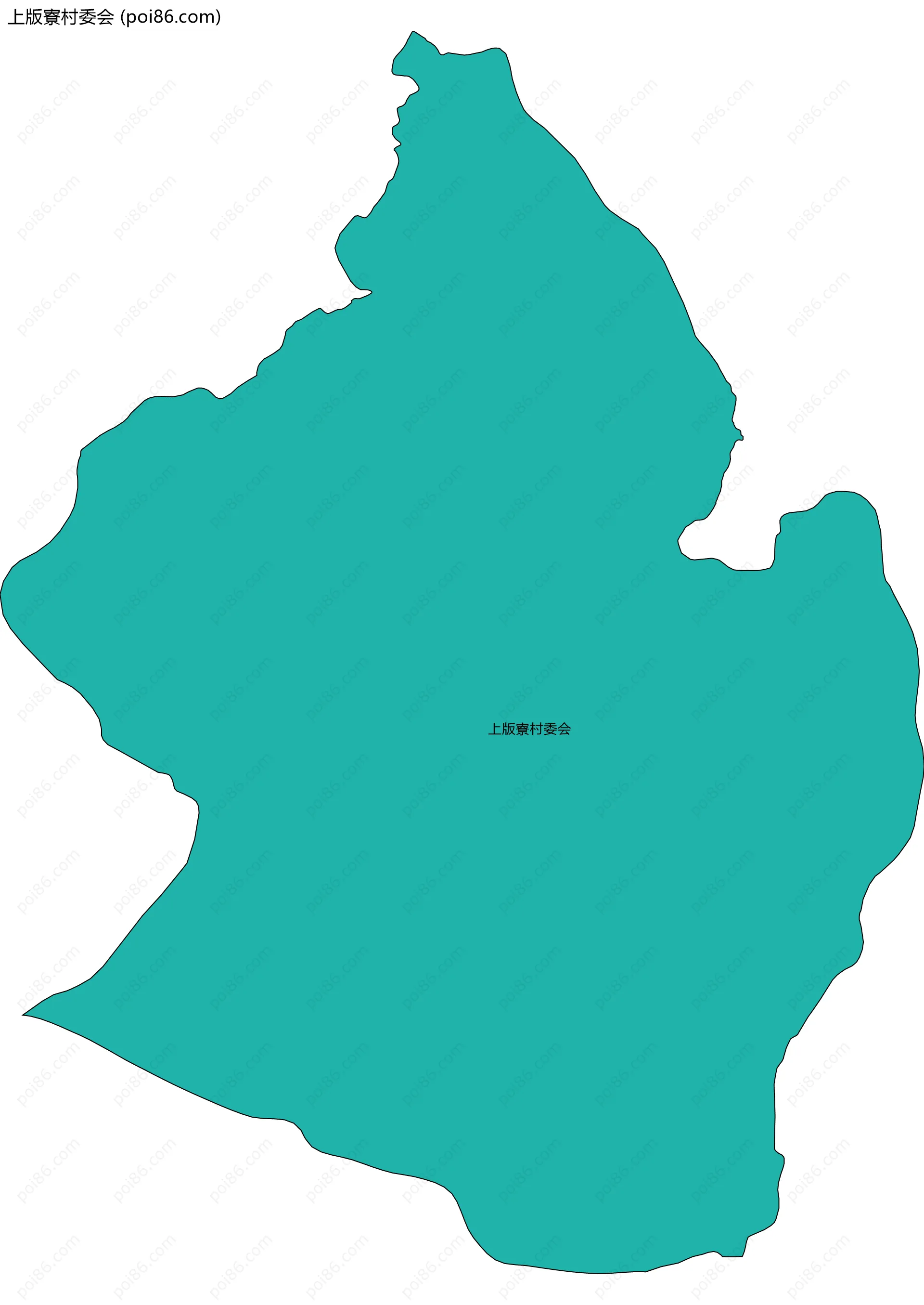 上版寮村委会边界地图