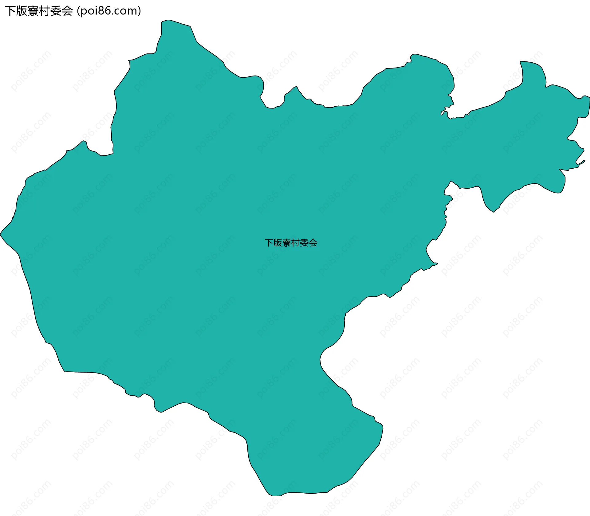 下版寮村委会边界地图