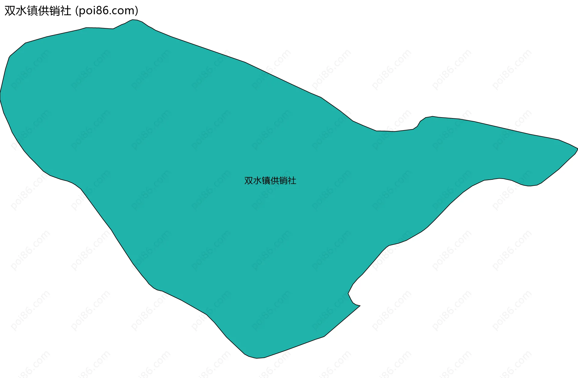 双水镇供销社边界地图