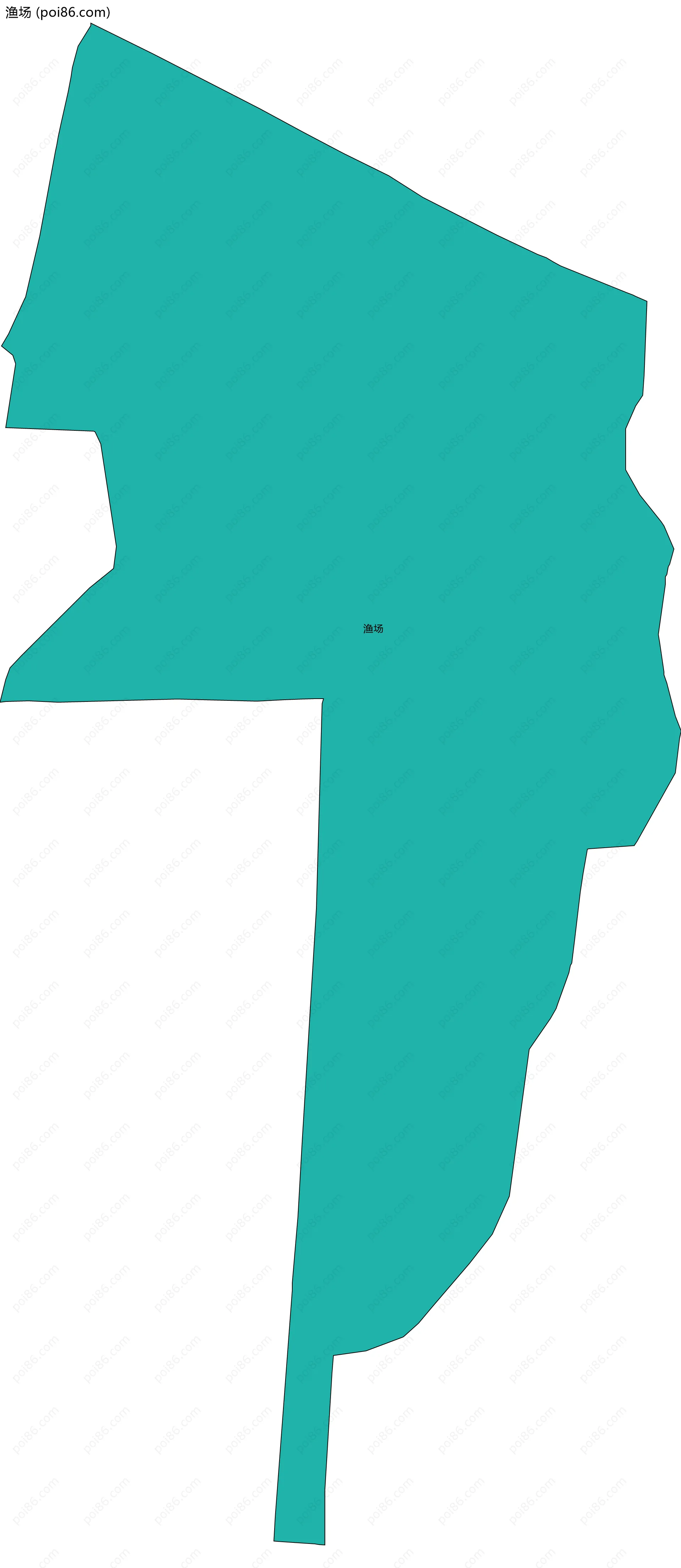 渔场边界地图