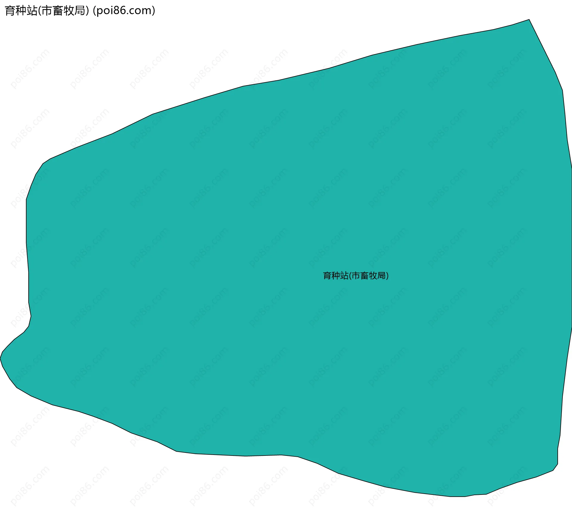 育种站(市畜牧局)边界地图