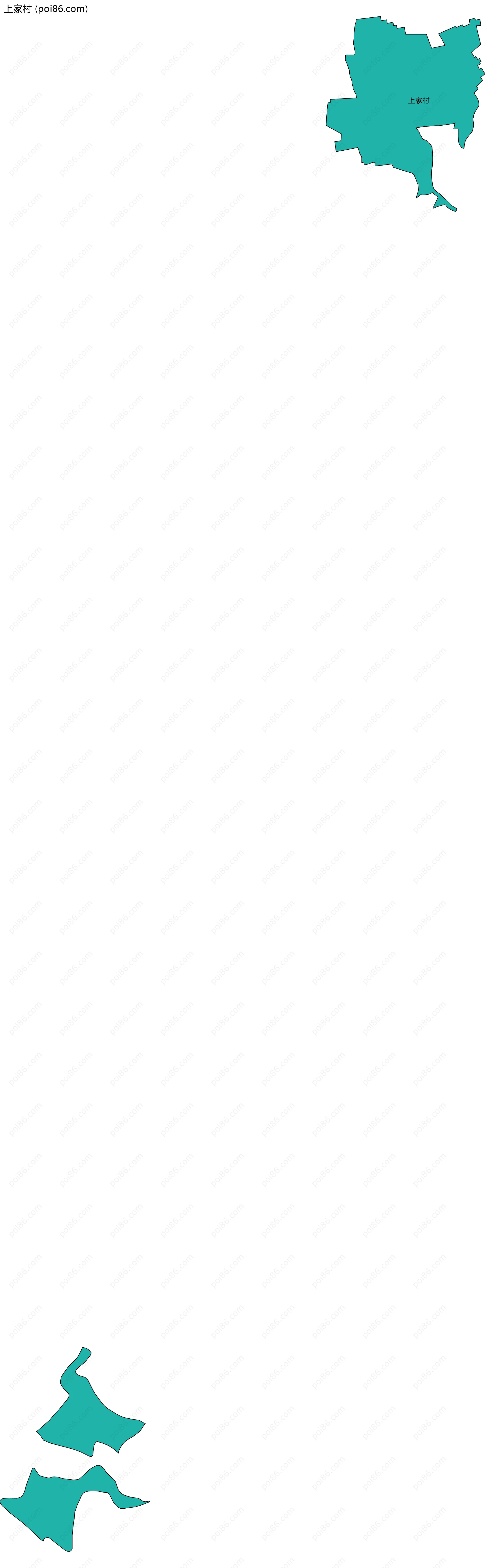 上家村边界地图