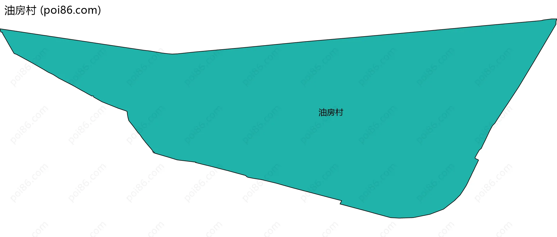 油房村边界地图